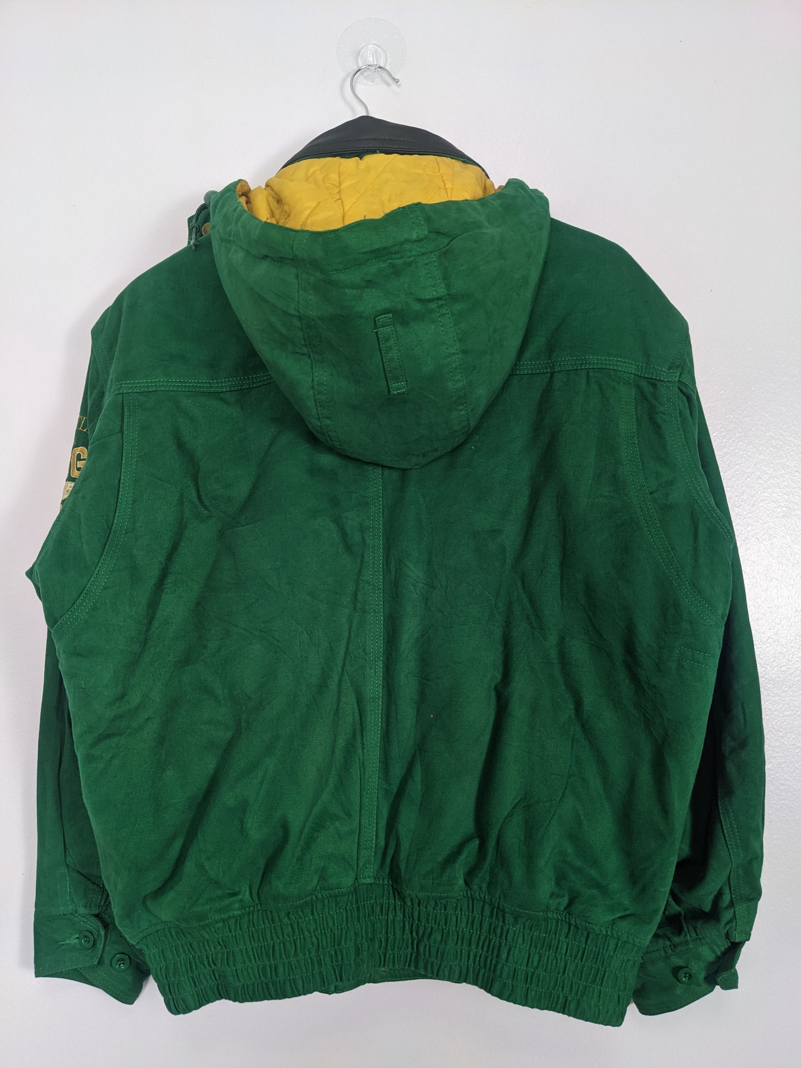 Japanese Brand Vintage ADVENTURE Zip Up Quilted Lining Hoodie Jacket J0224 Size US M / EU 48-50 / 2 - 9 Thumbnail