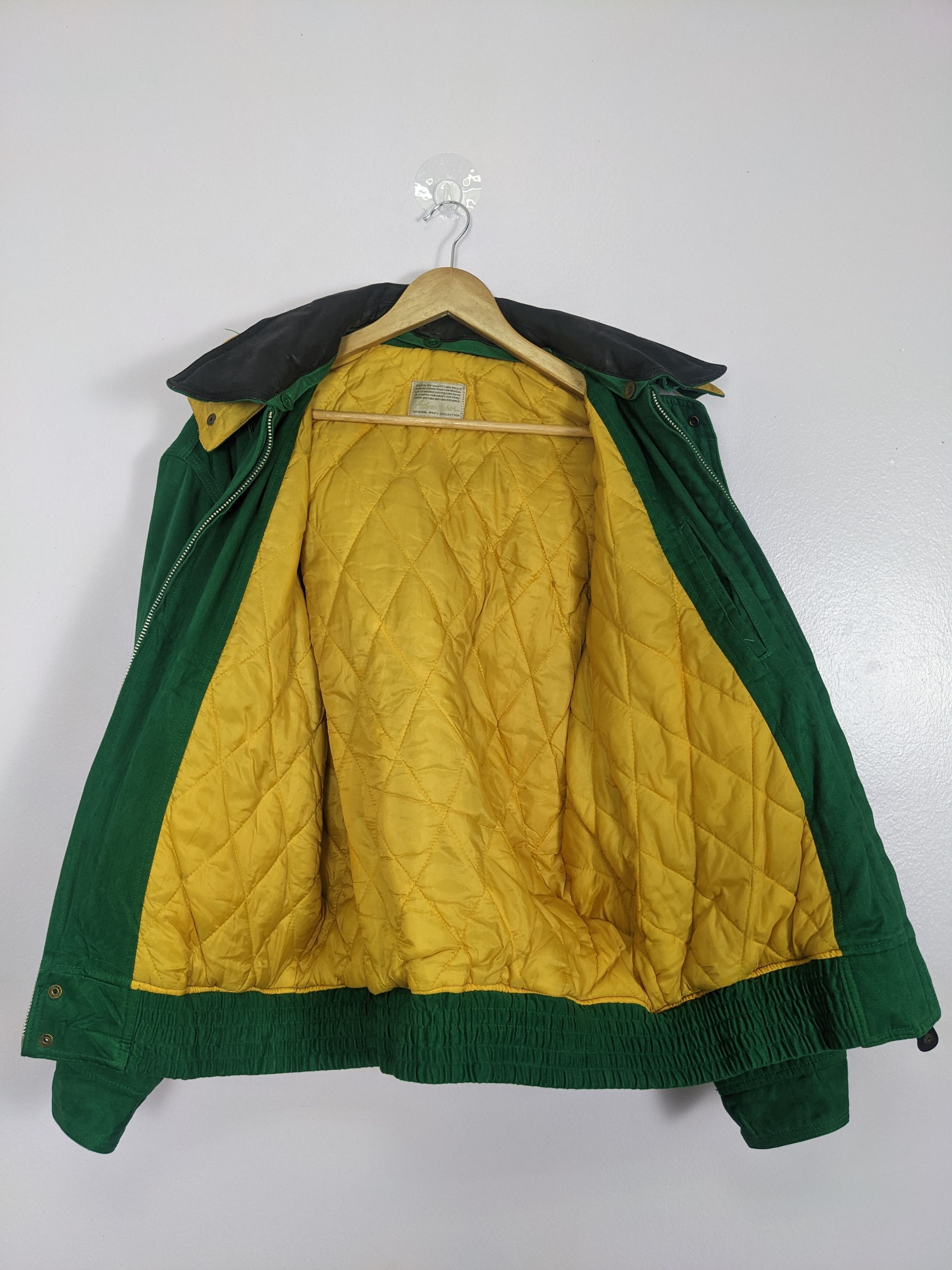 Japanese Brand Vintage ADVENTURE Zip Up Quilted Lining Hoodie Jacket J0224 Size US M / EU 48-50 / 2 - 11 Thumbnail