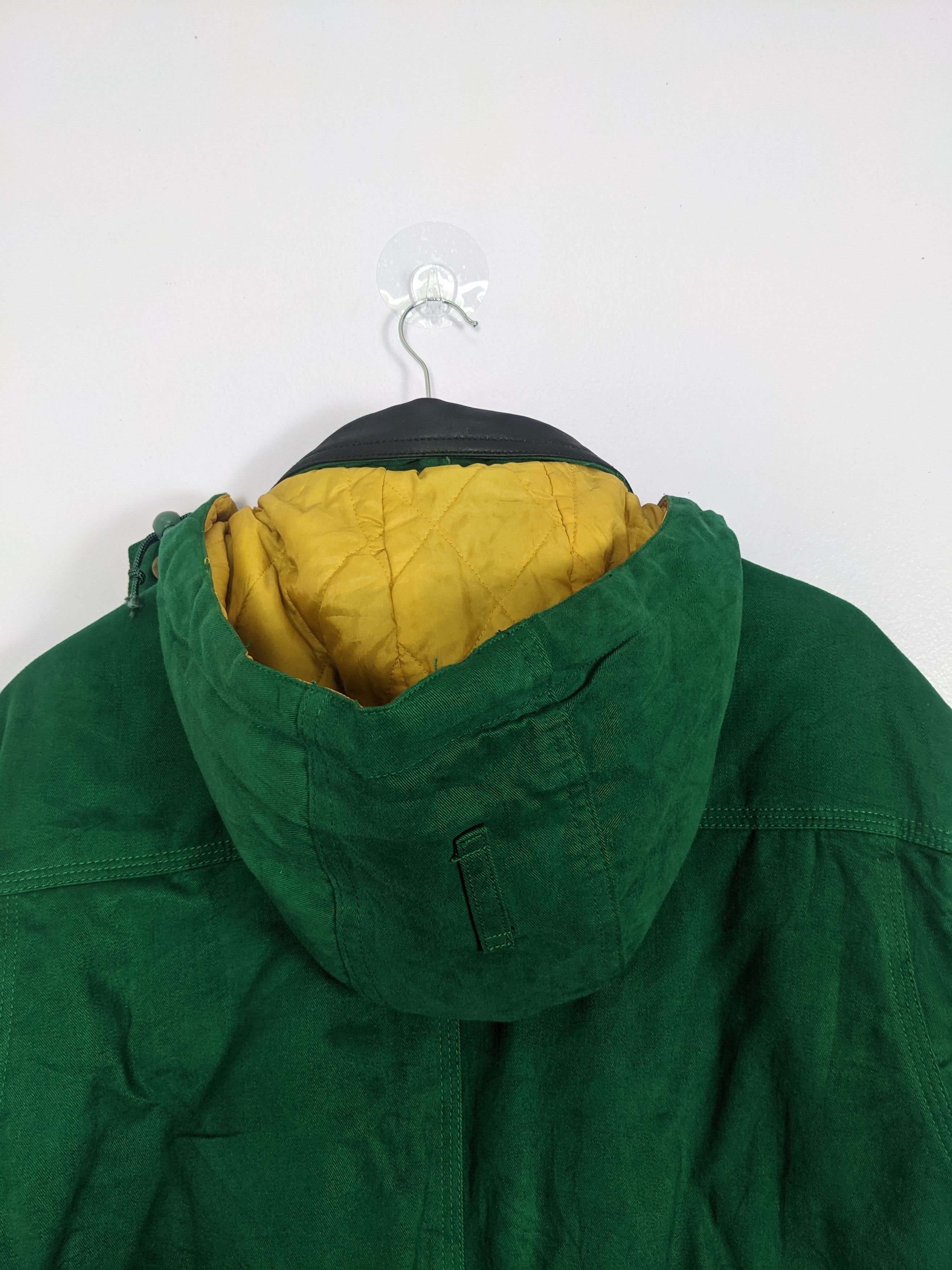 Japanese Brand Vintage ADVENTURE Zip Up Quilted Lining Hoodie Jacket J0224 Size US M / EU 48-50 / 2 - 10 Thumbnail