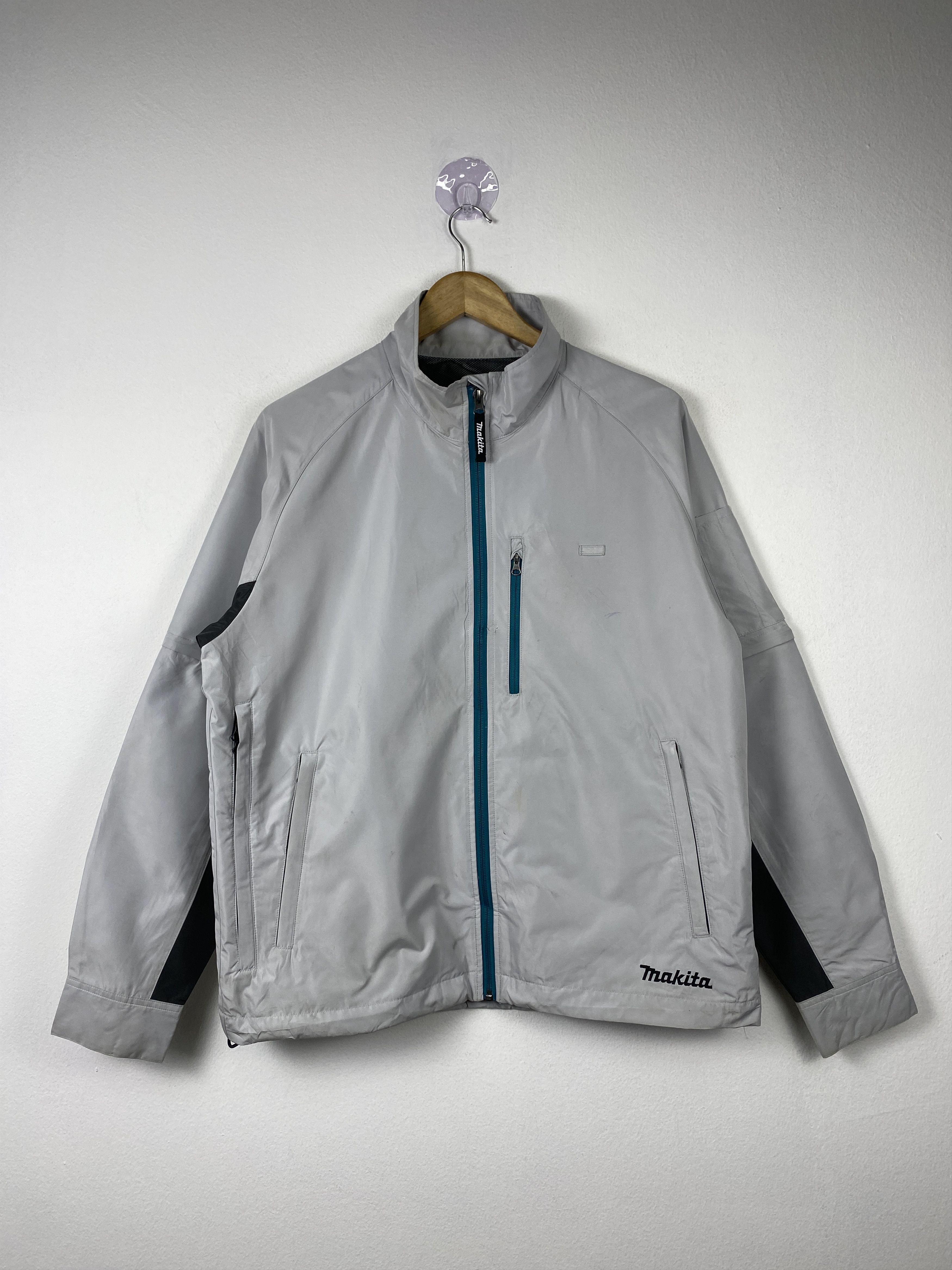 Vintage Vintage Makita Power Tools Zip Up Jacket Size US S / EU 44-46 / 1 - 1 Thumbnail