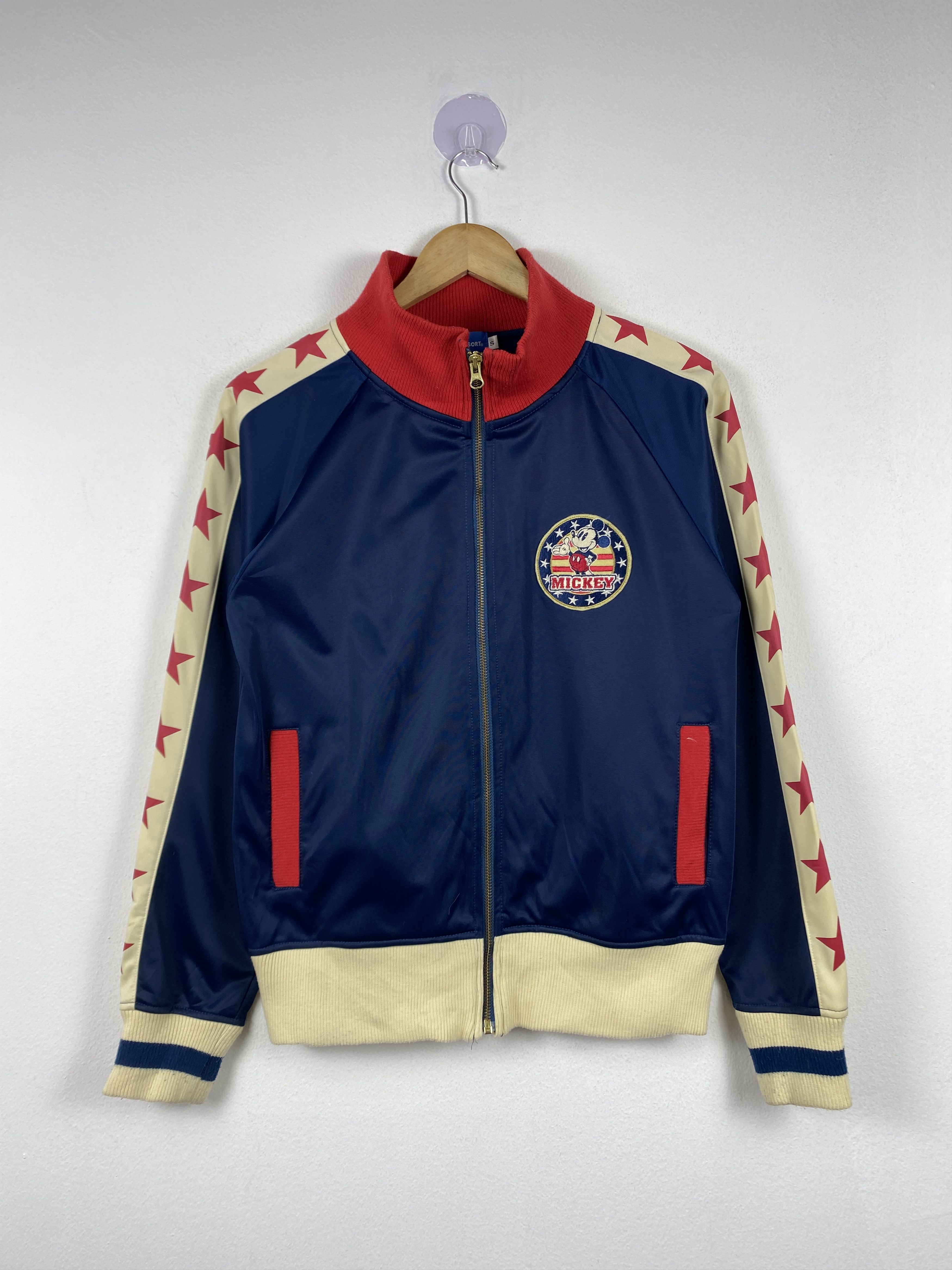 Disney Vintage Disney X Mickey Mouse Tape Sleeve Jacket J1269 Size US S / EU 44-46 / 1 - 1 Thumbnail