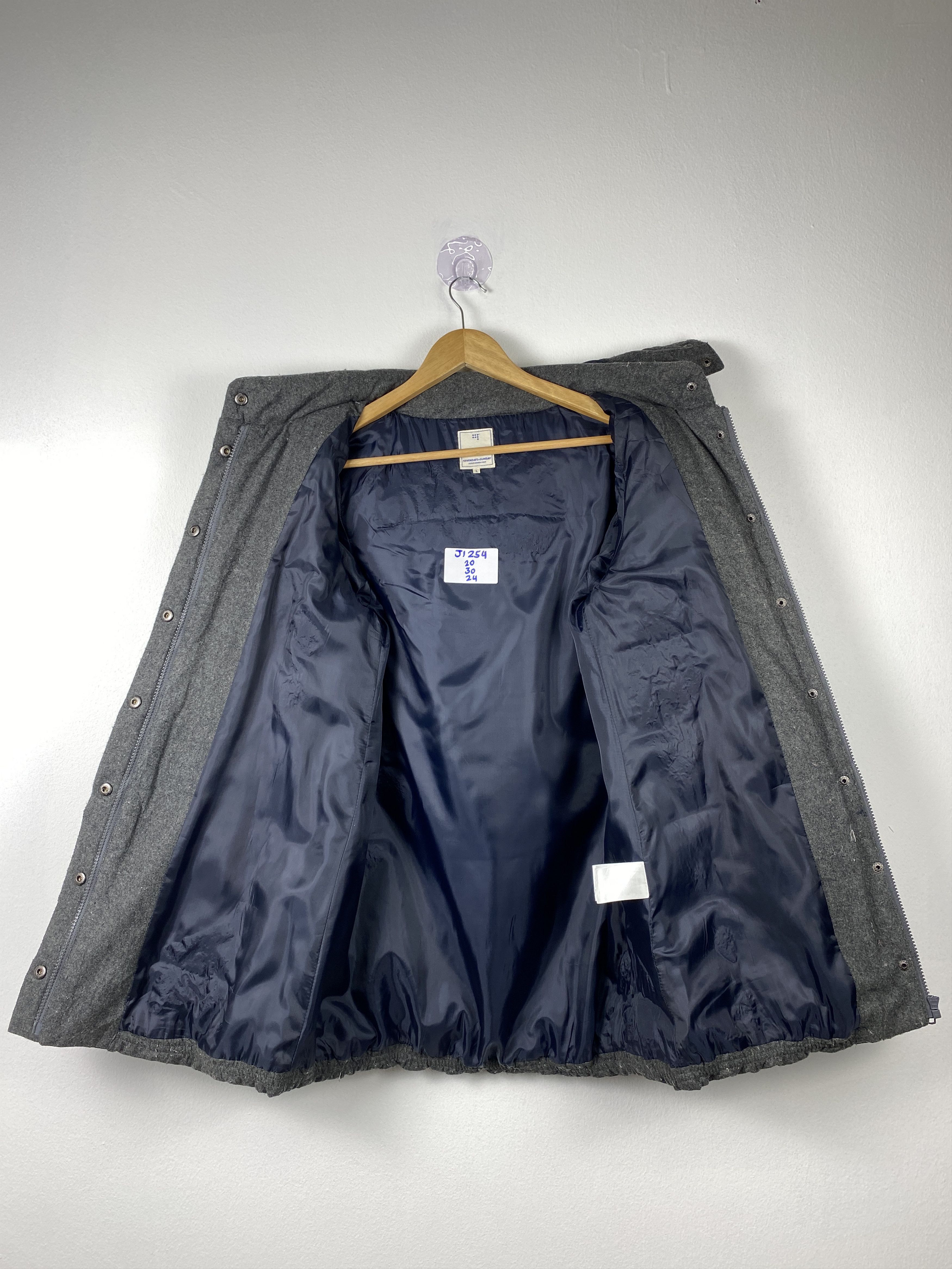 Japanese Brand Vintage Sevendays Sunday Hoodie Puffer Jacket J1254 Size US S / EU 44-46 / 1 - 9 Thumbnail
