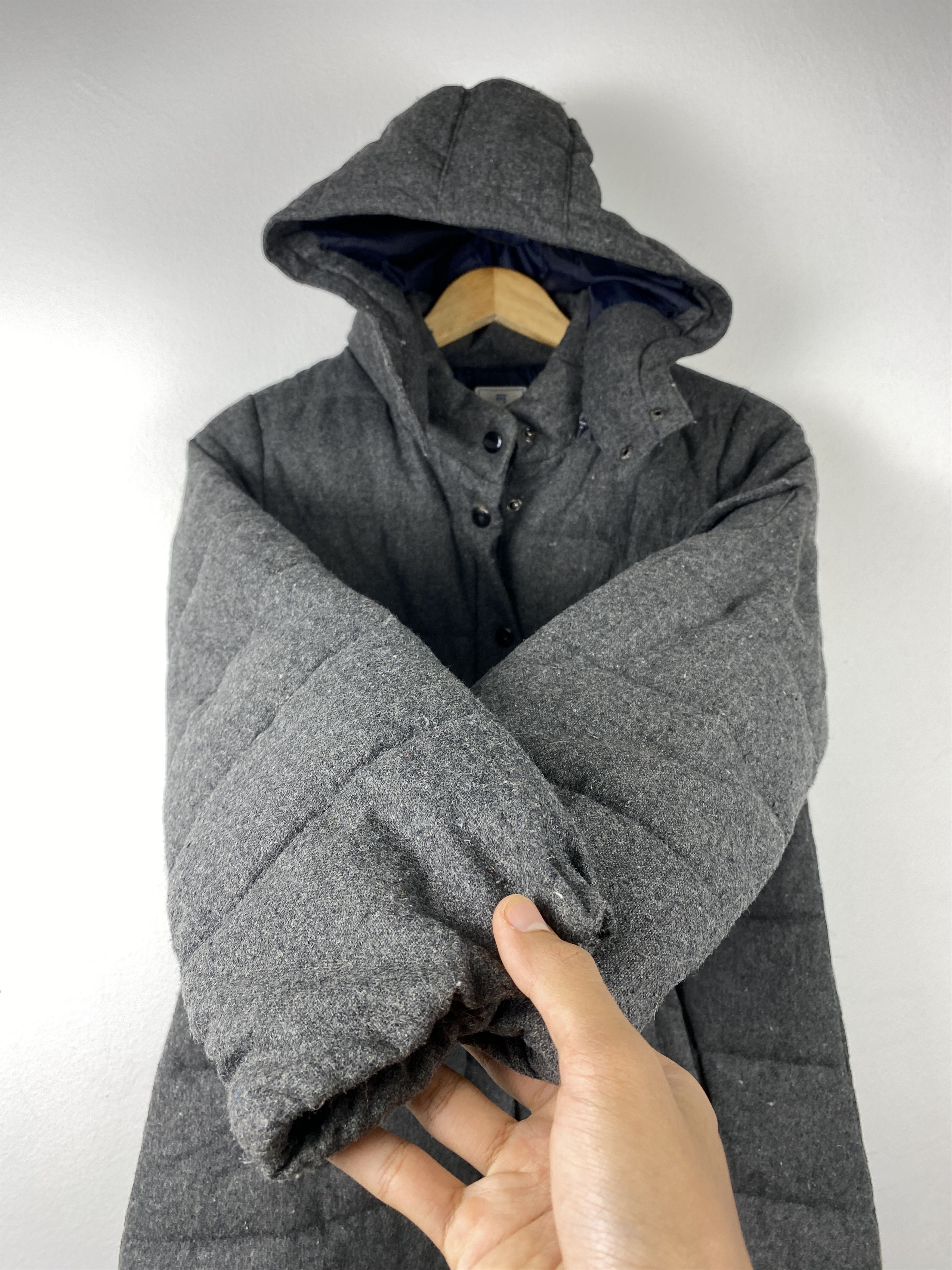 Japanese Brand Vintage Sevendays Sunday Hoodie Puffer Jacket J1254 Size US S / EU 44-46 / 1 - 7 Thumbnail
