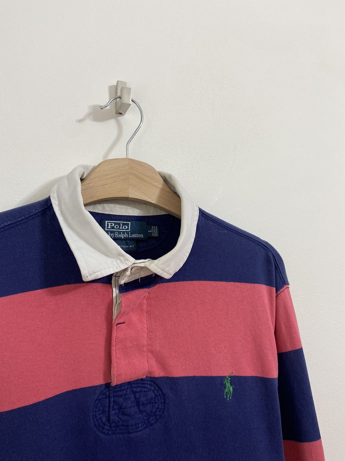 Vintage Polo Ralph Lauren regby sweatshirt y2k Size US L / EU 52-54 / 3 - 3 Thumbnail