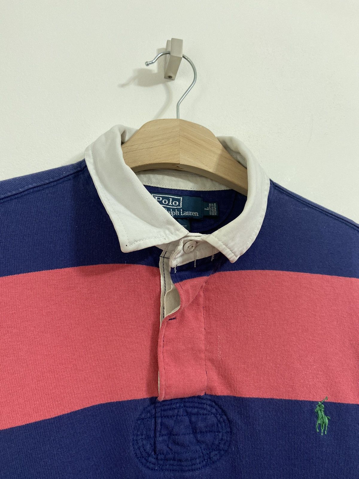 Vintage Polo Ralph Lauren regby sweatshirt y2k Size US L / EU 52-54 / 3 - 8 Thumbnail
