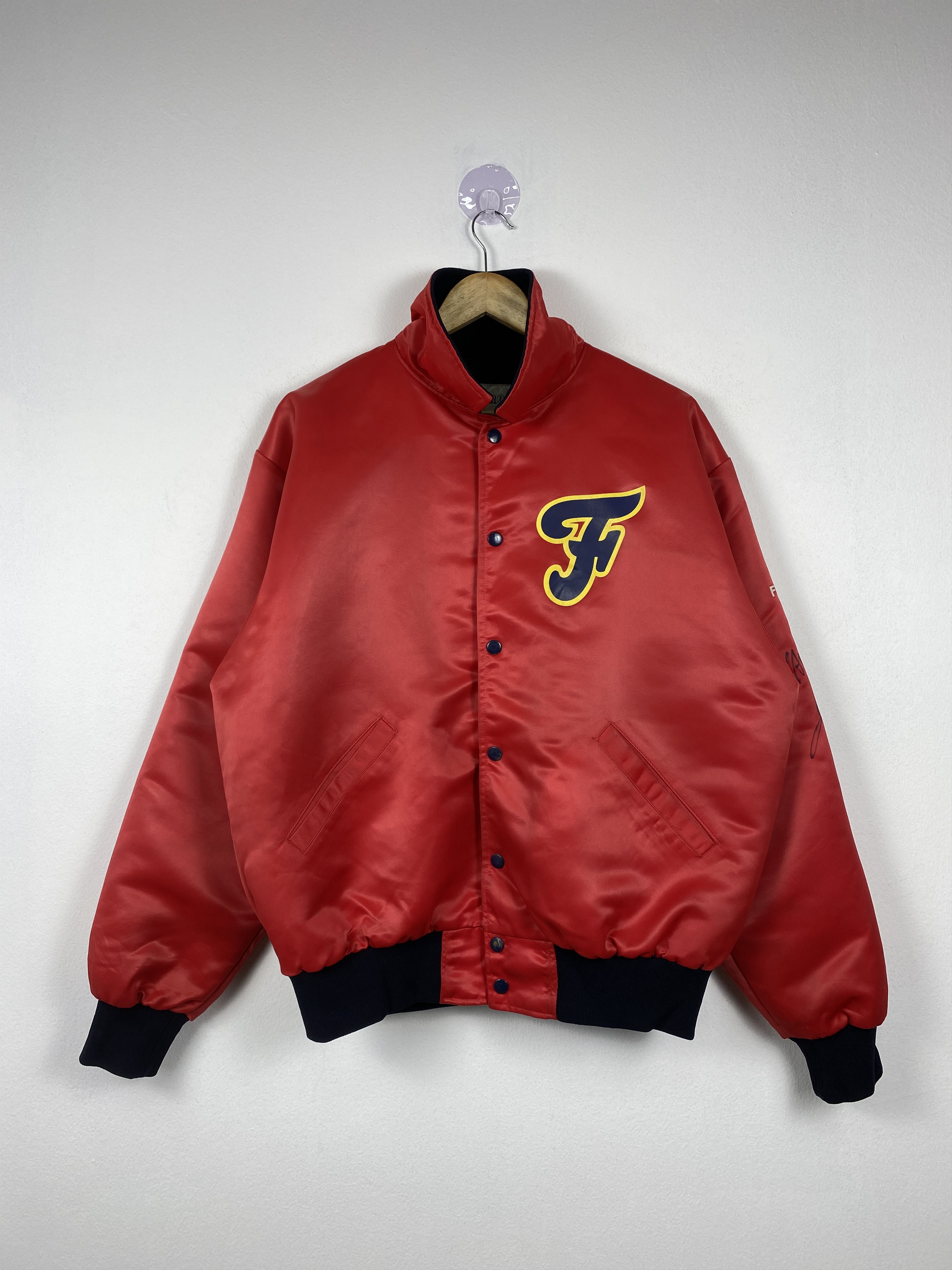 Vintage Vintage HEROX Quilted Lining Varsity Jacket J1200 Size US L / EU 52-54 / 3 - 1 Thumbnail