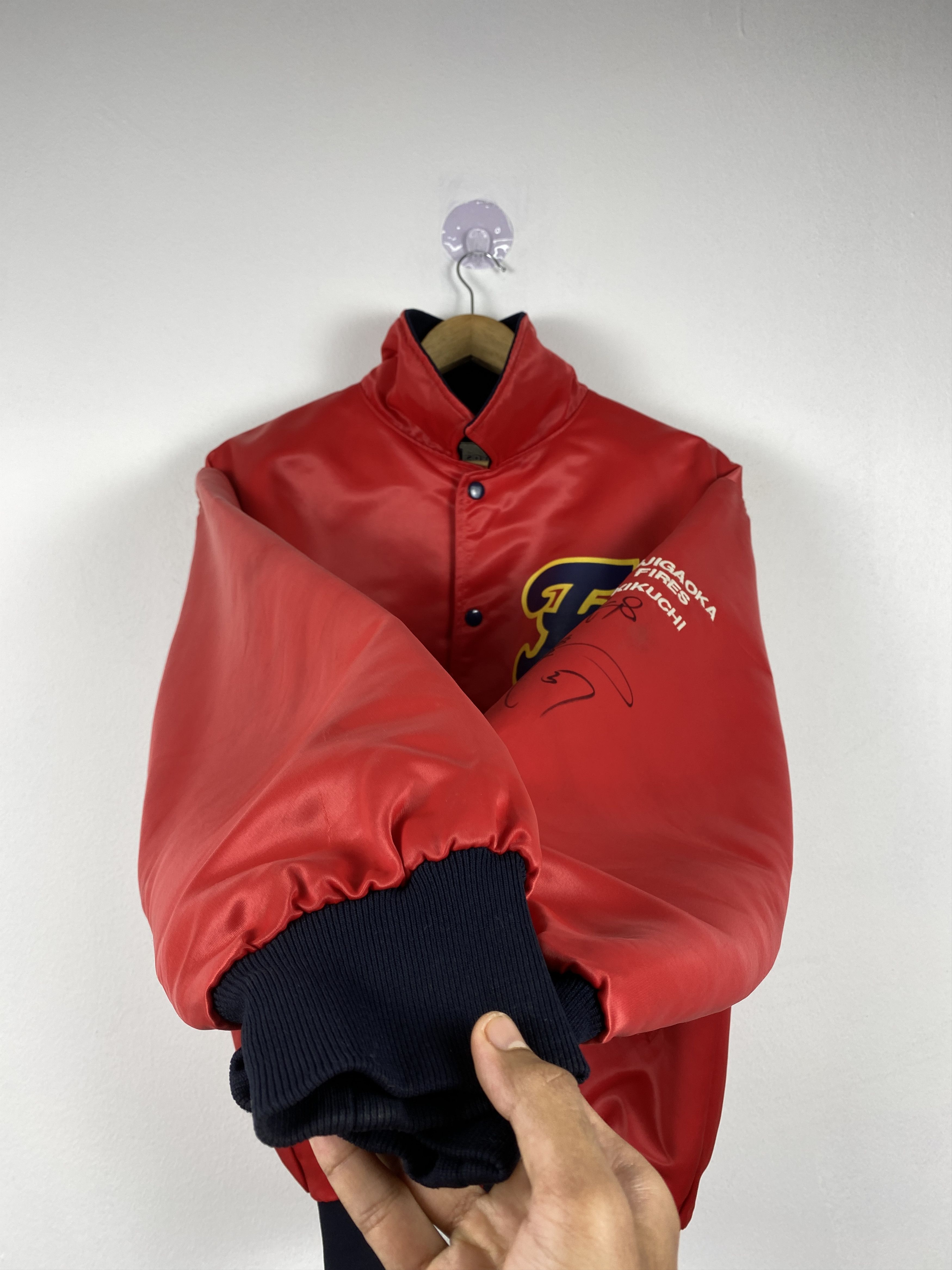 Vintage Vintage HEROX Quilted Lining Varsity Jacket J1200 Size US L / EU 52-54 / 3 - 5 Thumbnail