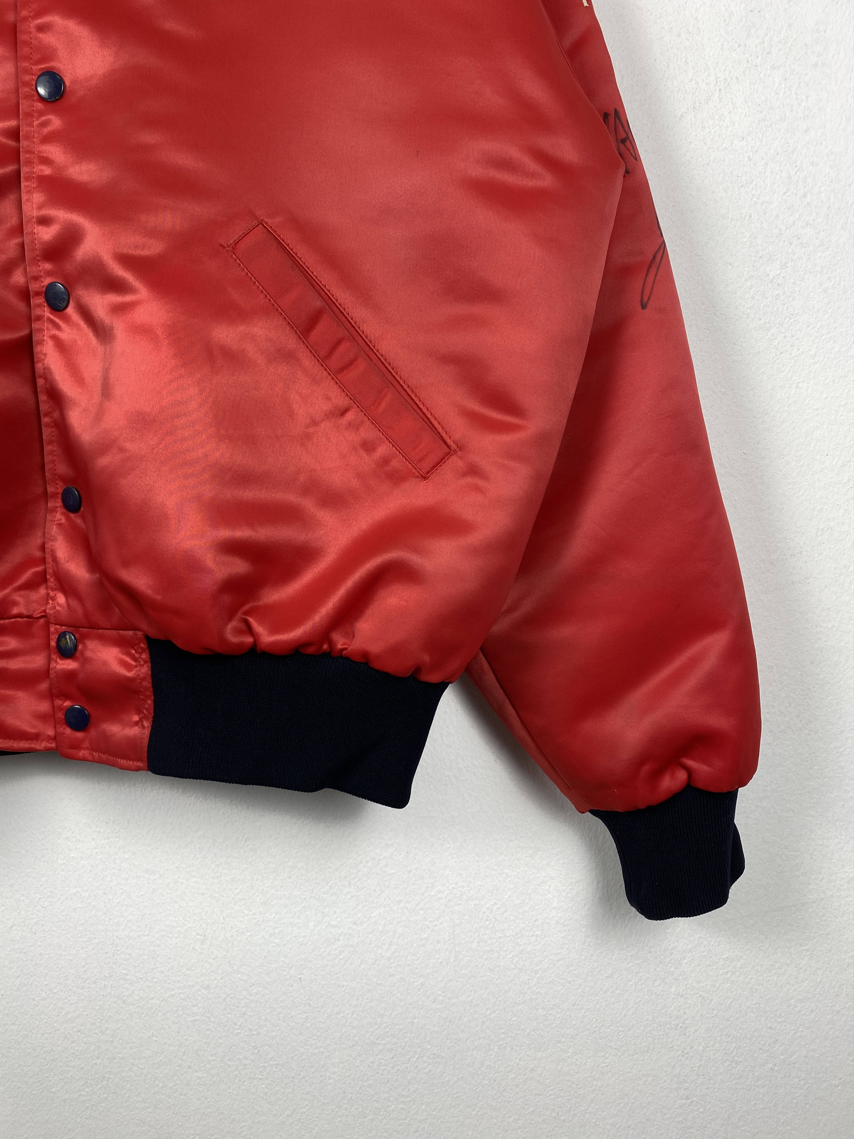 Vintage Vintage HEROX Quilted Lining Varsity Jacket J1200 Size US L / EU 52-54 / 3 - 4 Thumbnail