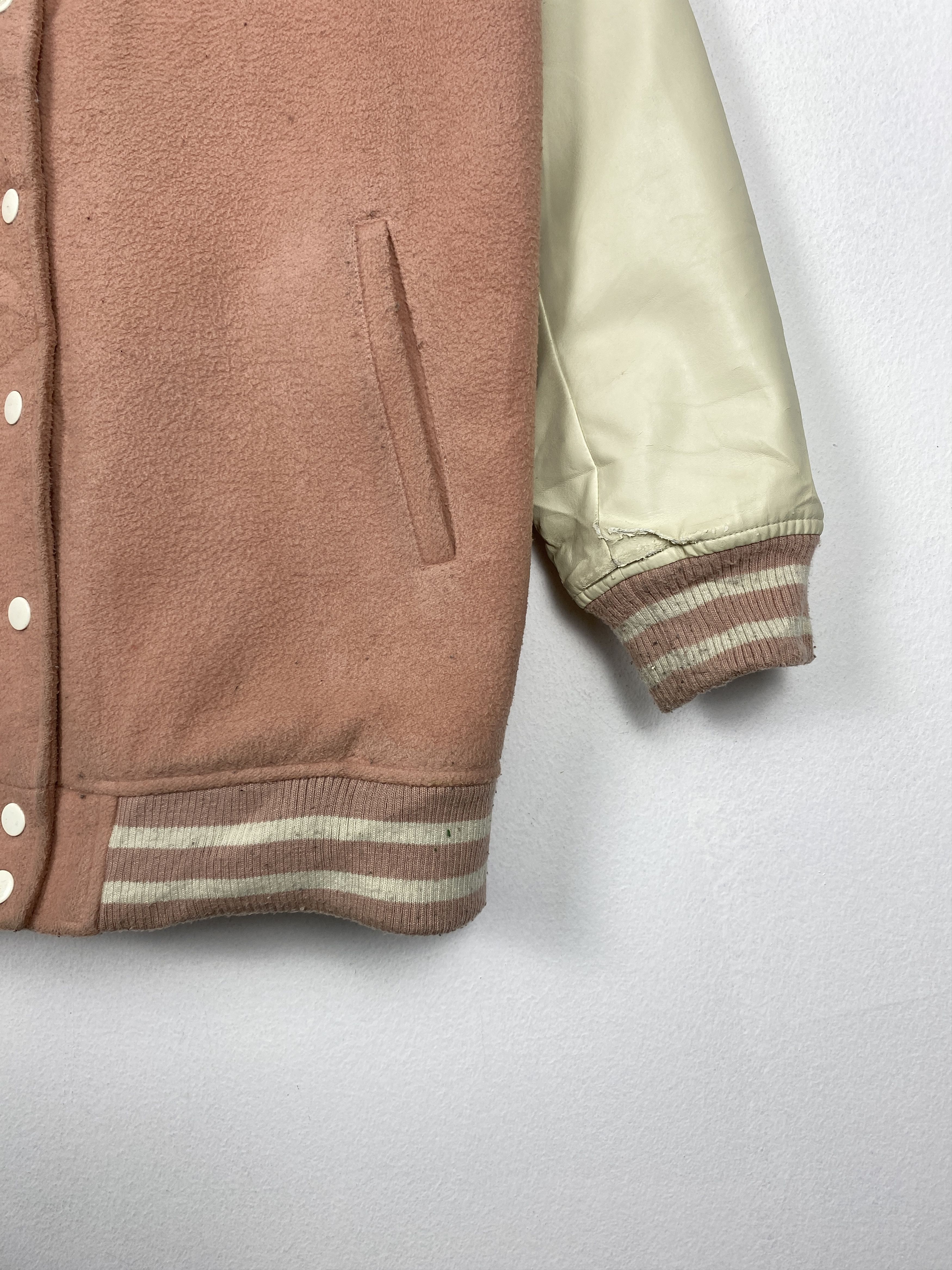 Japanese Brand Vintage BROWNY Button Up Varsity Jacket J1182 Size 3XL / US 20-22 - 4 Thumbnail