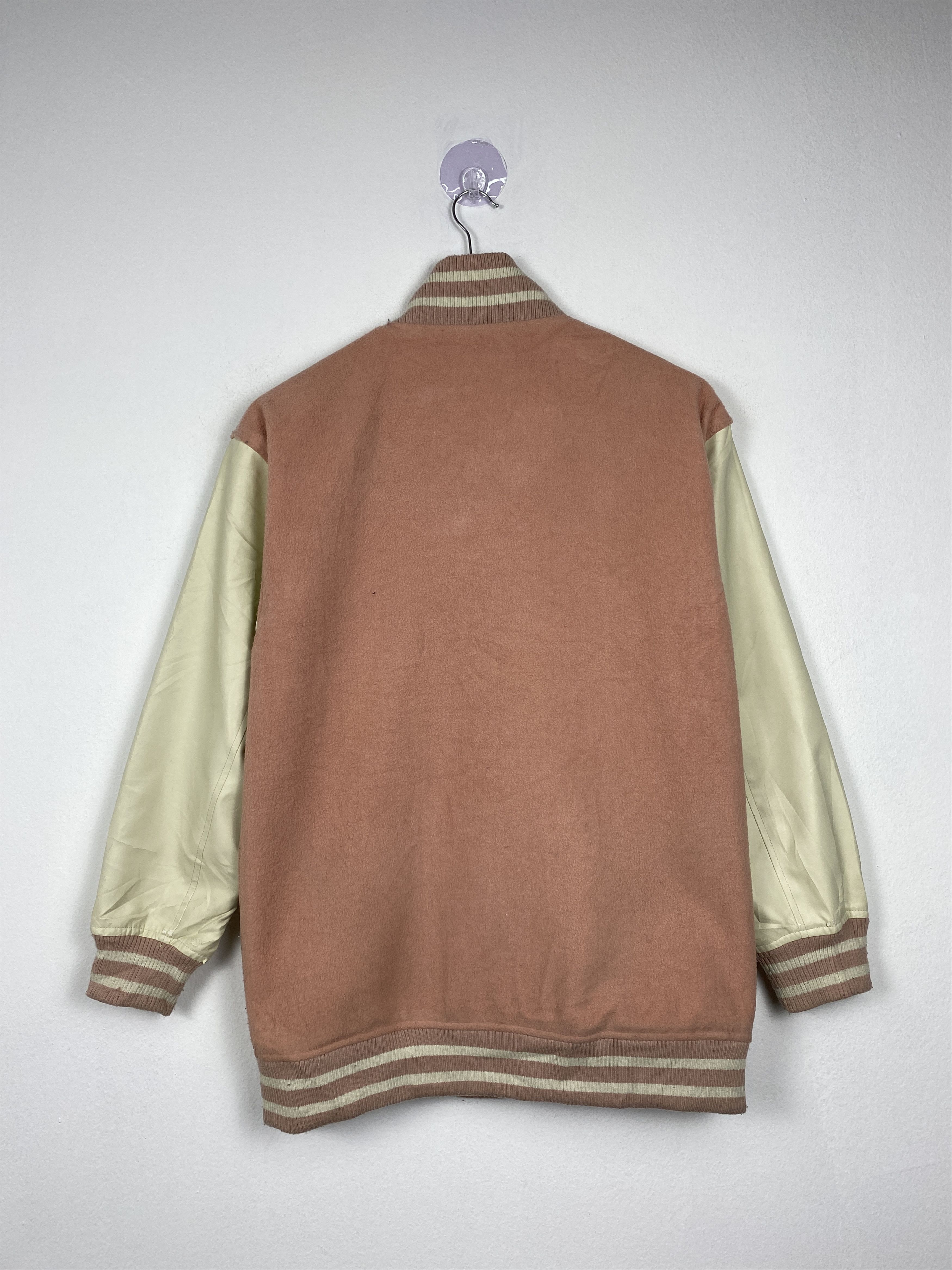 Japanese Brand Vintage BROWNY Button Up Varsity Jacket J1182 Size 3XL / US 20-22 - 8 Thumbnail