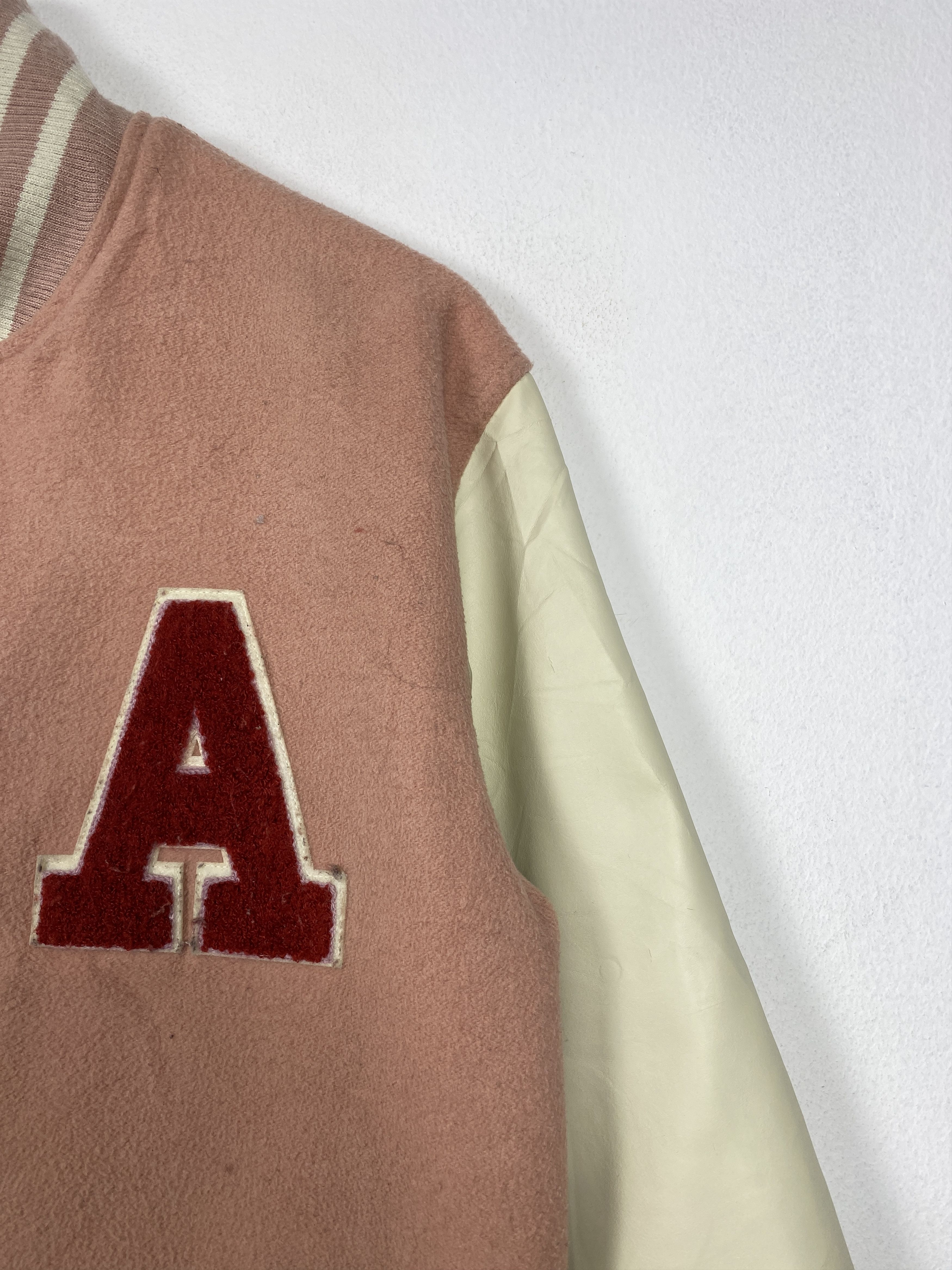 Japanese Brand Vintage BROWNY Button Up Varsity Jacket J1182 Size 3XL / US 20-22 - 3 Thumbnail