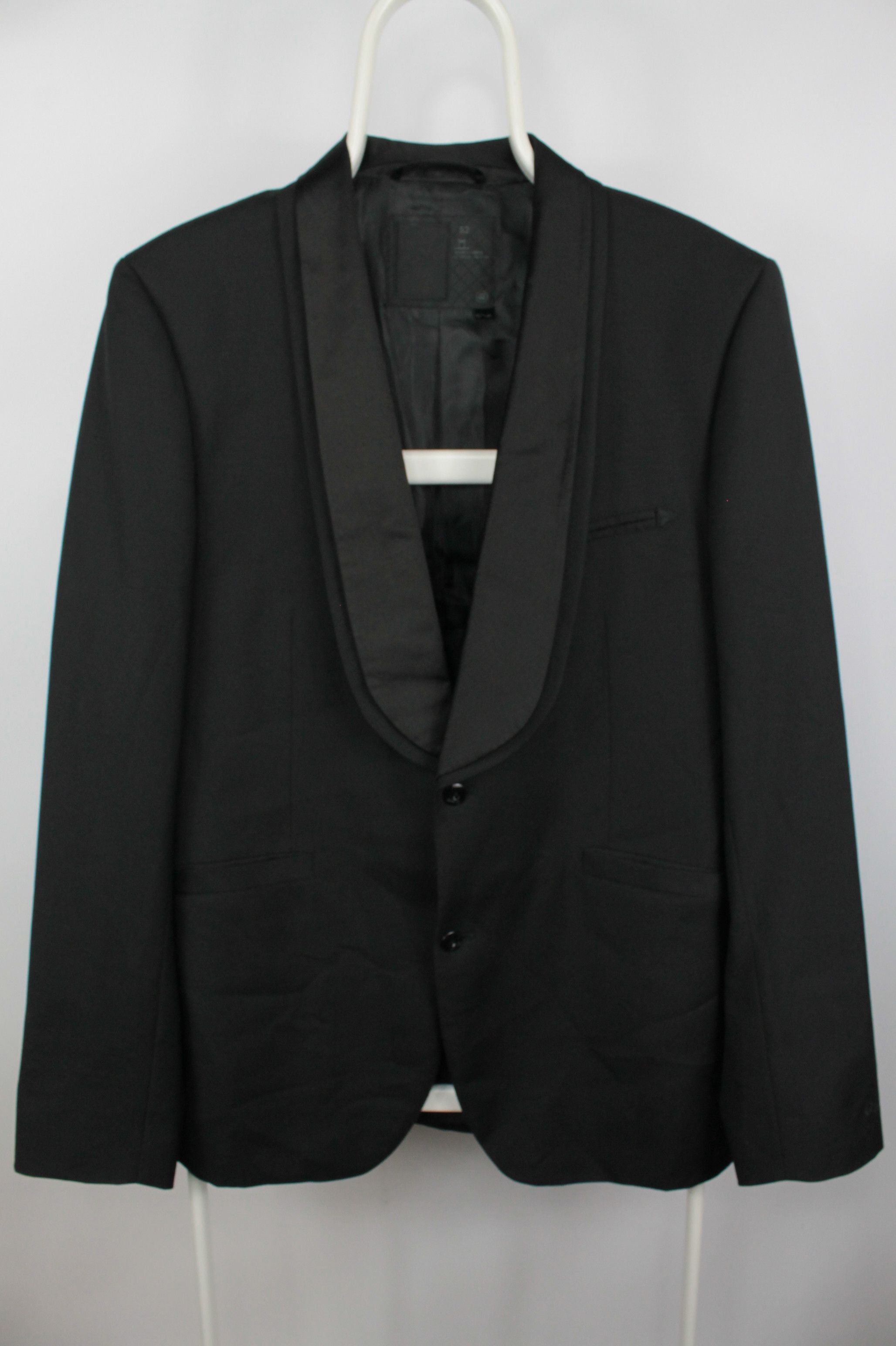 G-Star G-Star Raw Slim Fit Midnight Smoking Blazer Jacket Black Size US L / EU 52-54 / 3 - 1 Thumbnail