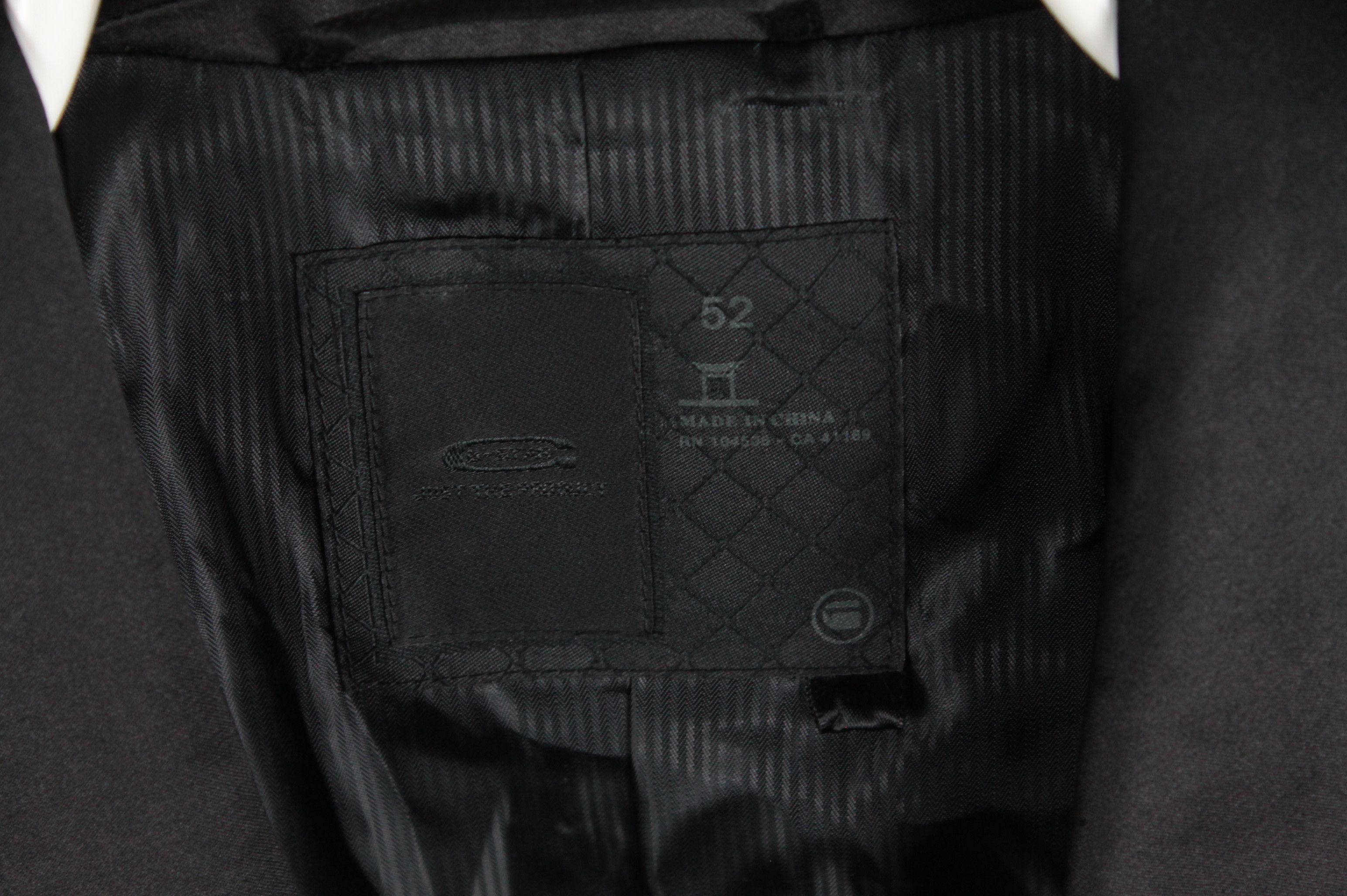 G-Star G-Star Raw Slim Fit Midnight Smoking Blazer Jacket Black Size US L / EU 52-54 / 3 - 3 Thumbnail