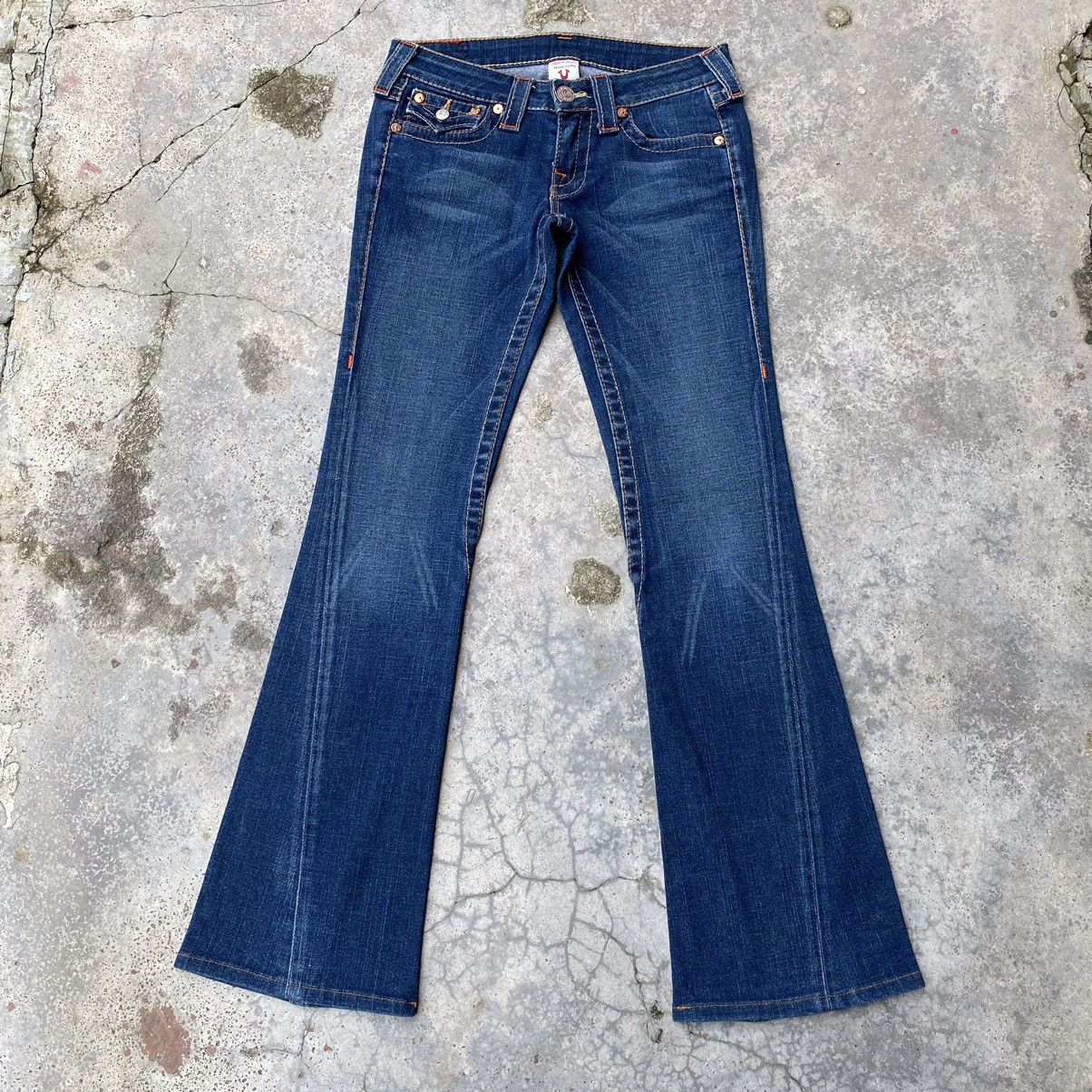 Japanese Brand × True Religion True Religion Joey Flare Jeans Size 27" / US 4 / IT 40 - 5 Thumbnail