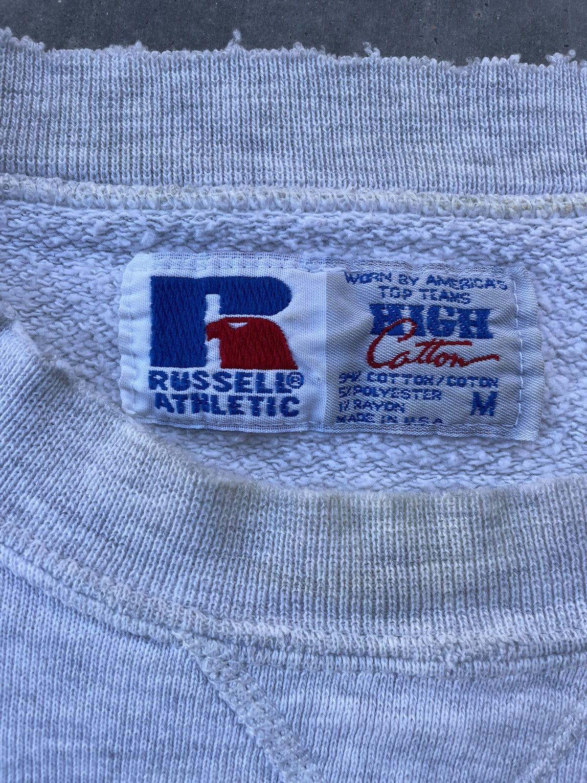 Russell Athletic × Vintage Vintage 90's Air Force Academy Sweatshirt by Russell Size US M / EU 48-50 / 2 - 4 Thumbnail