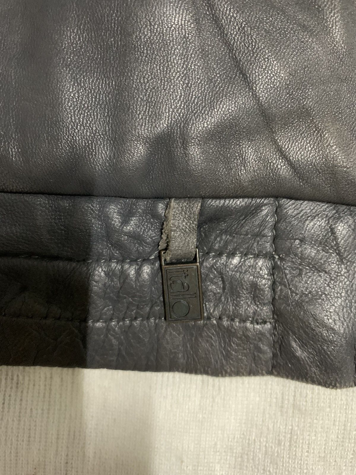 Other Vintage Paul Kehl Zurich (PKZ) Biker Leather Jacket Size US M / EU 48-50 / 2 - 9 Thumbnail