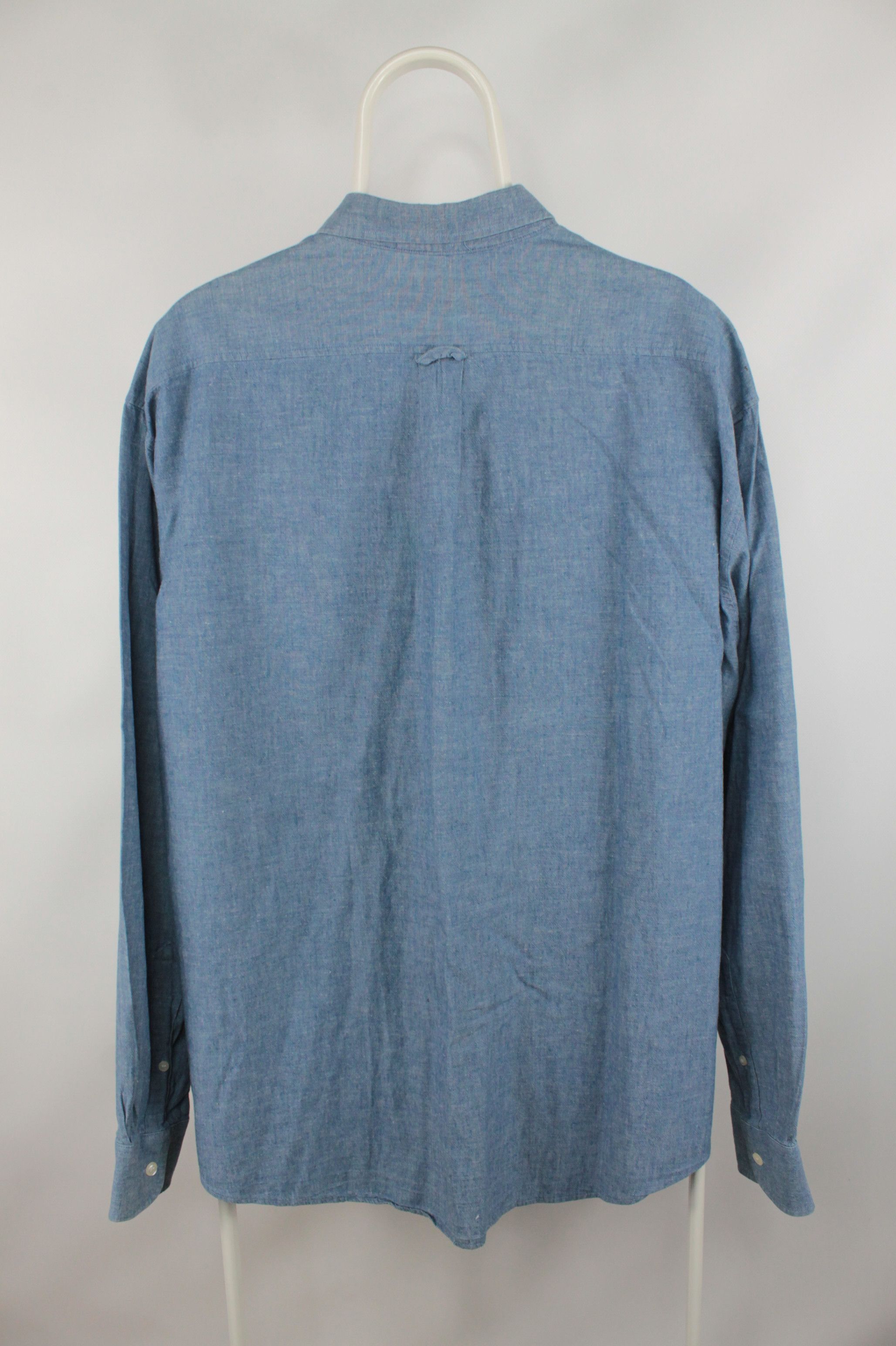 Designer × Vintage 90s Vintage Mise Au Green Long Sleeve Shirt Made in France Size US XXL / EU 58 / 5 - 6 Thumbnail