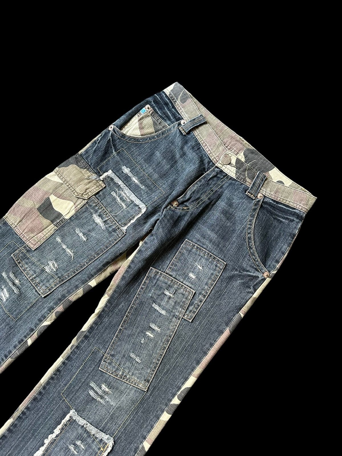 291295=Homme 00’s 291295 Homme reconstruction jeans Size US 31 - 6 Thumbnail