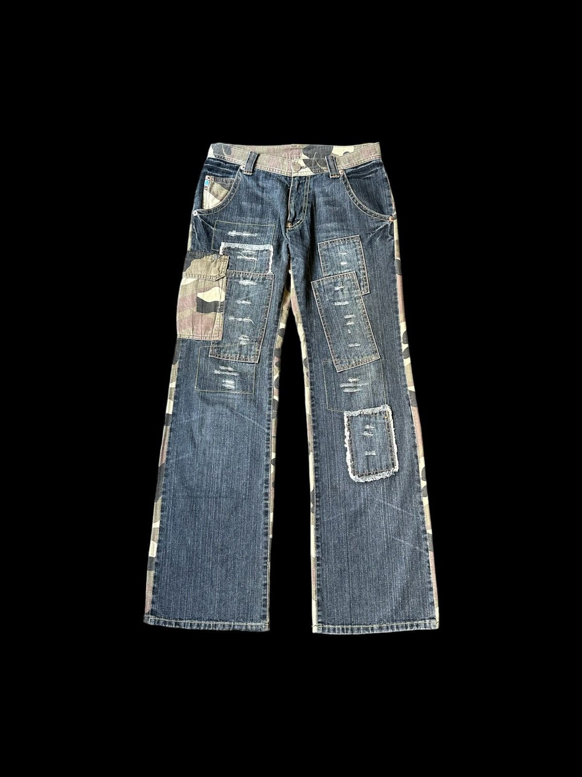 291295=Homme 00’s 291295 Homme reconstruction jeans Size US 31 - 1 Thumbnail