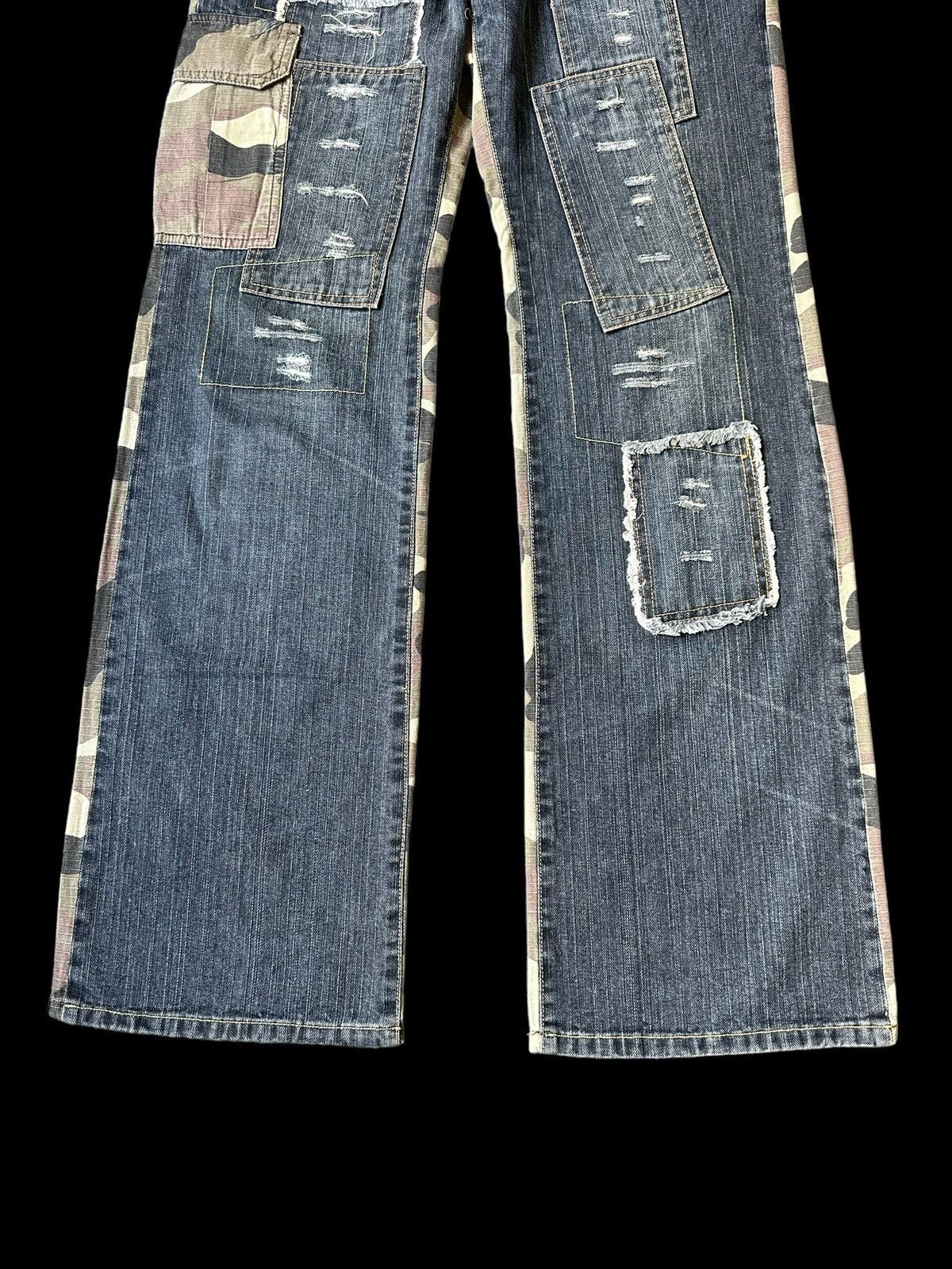 291295=Homme 00’s 291295 Homme reconstruction jeans Size US 31 - 5 Thumbnail