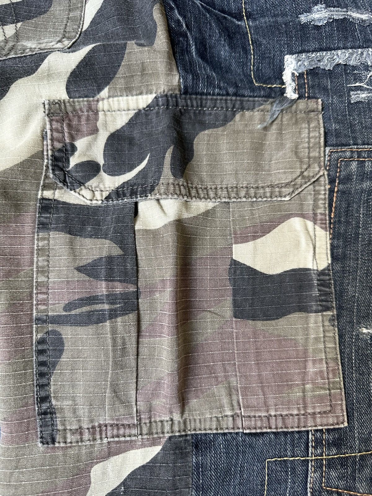 291295=Homme 00’s 291295 Homme reconstruction jeans Size US 31 - 18 Thumbnail