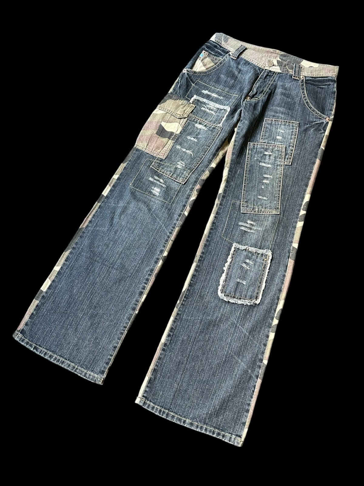 291295=Homme 00’s 291295 Homme reconstruction jeans Size US 31 - 4 Thumbnail