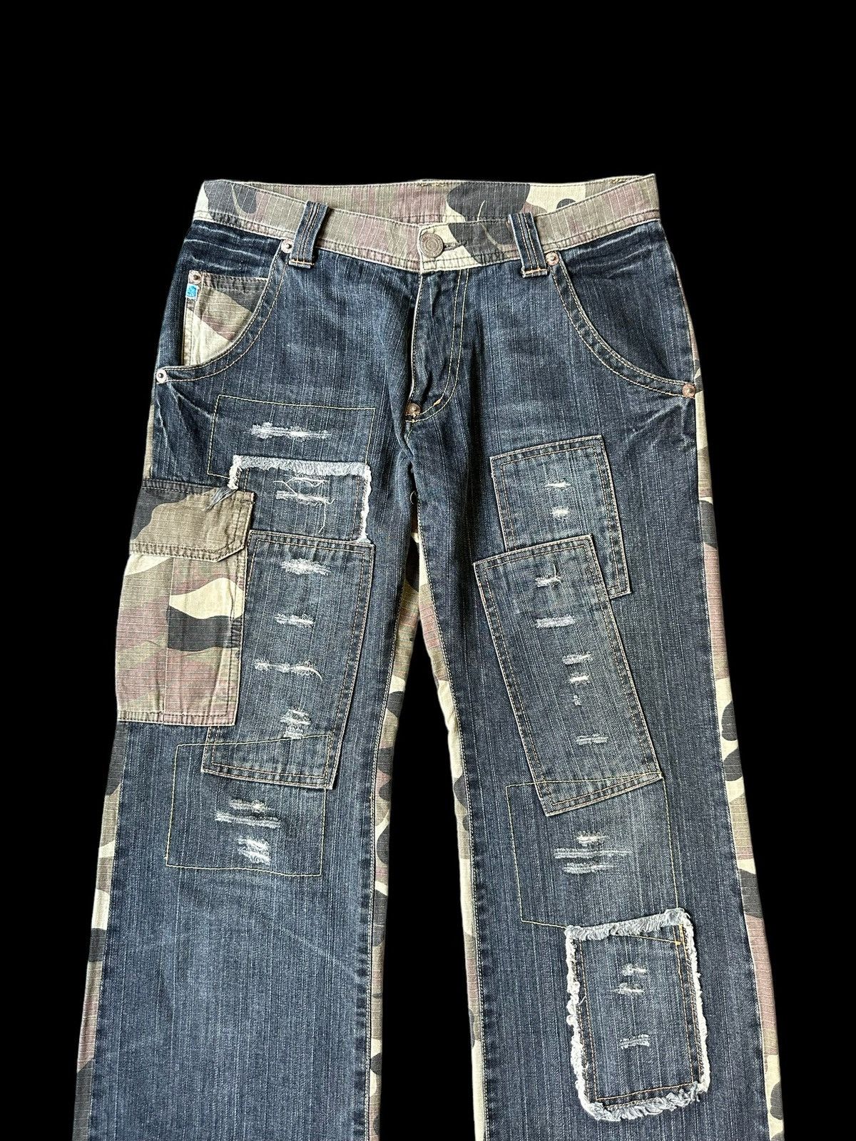 291295=Homme 00’s 291295 Homme reconstruction jeans Size US 31 - 3 Thumbnail