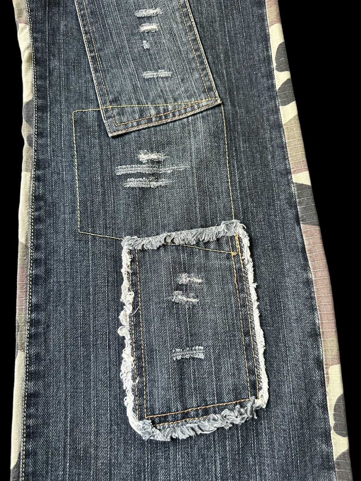 291295=Homme 00’s 291295 Homme reconstruction jeans Size US 31 - 8 Thumbnail