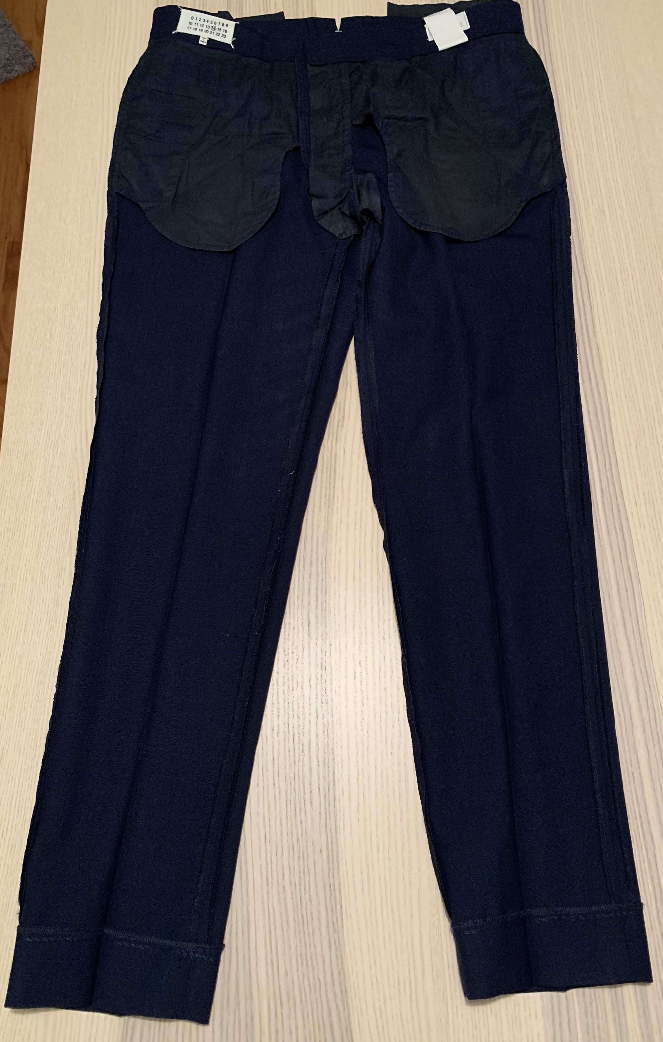 Maison Margiela Line 14 2014 slim-fit lightweight trousers IT52 (fit IT50) Size US 36 / EU 52 - 7 Thumbnail