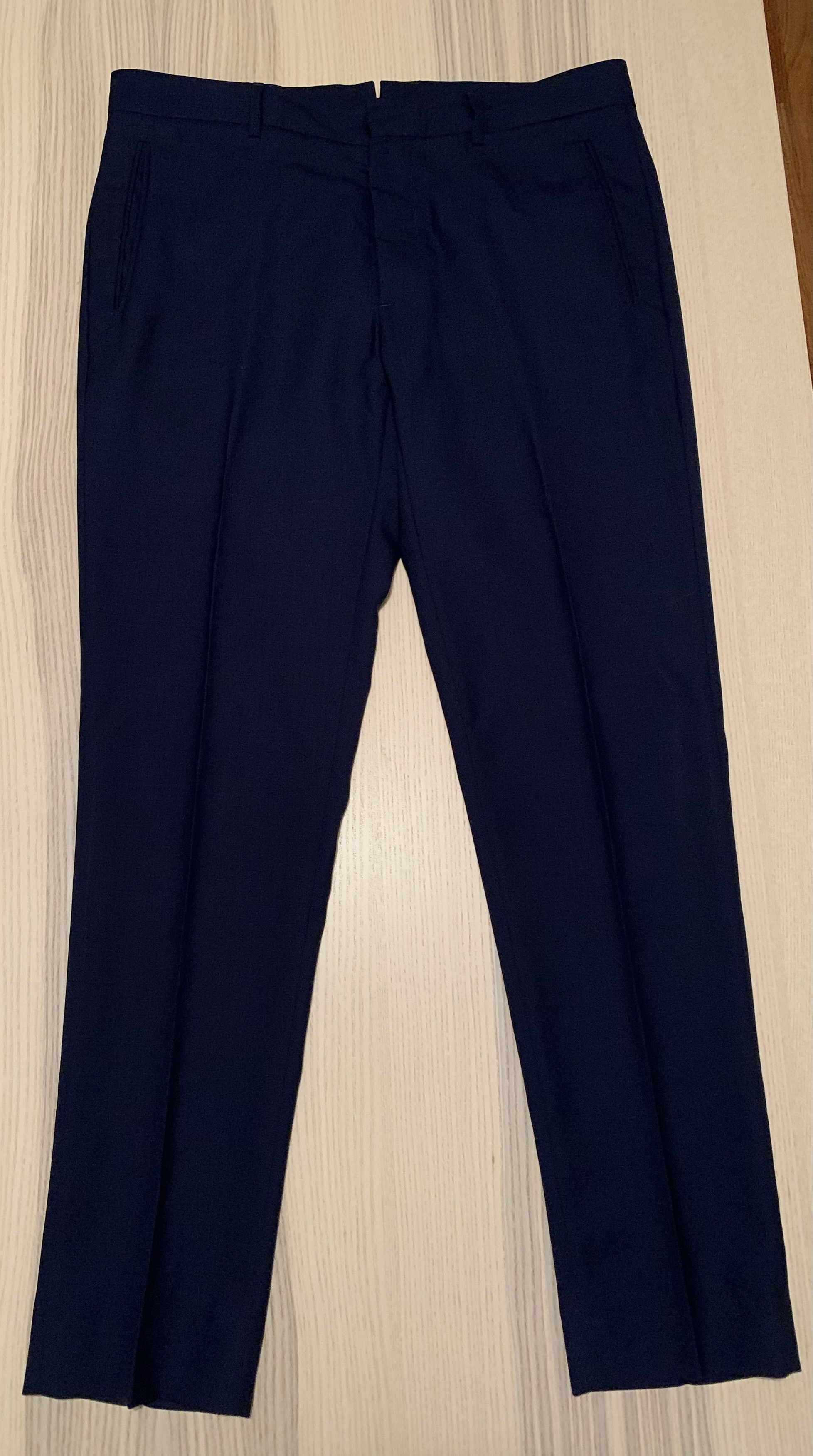 Maison Margiela Line 14 2014 slim-fit lightweight trousers IT52 (fit IT50) Size US 36 / EU 52 - 3 Thumbnail