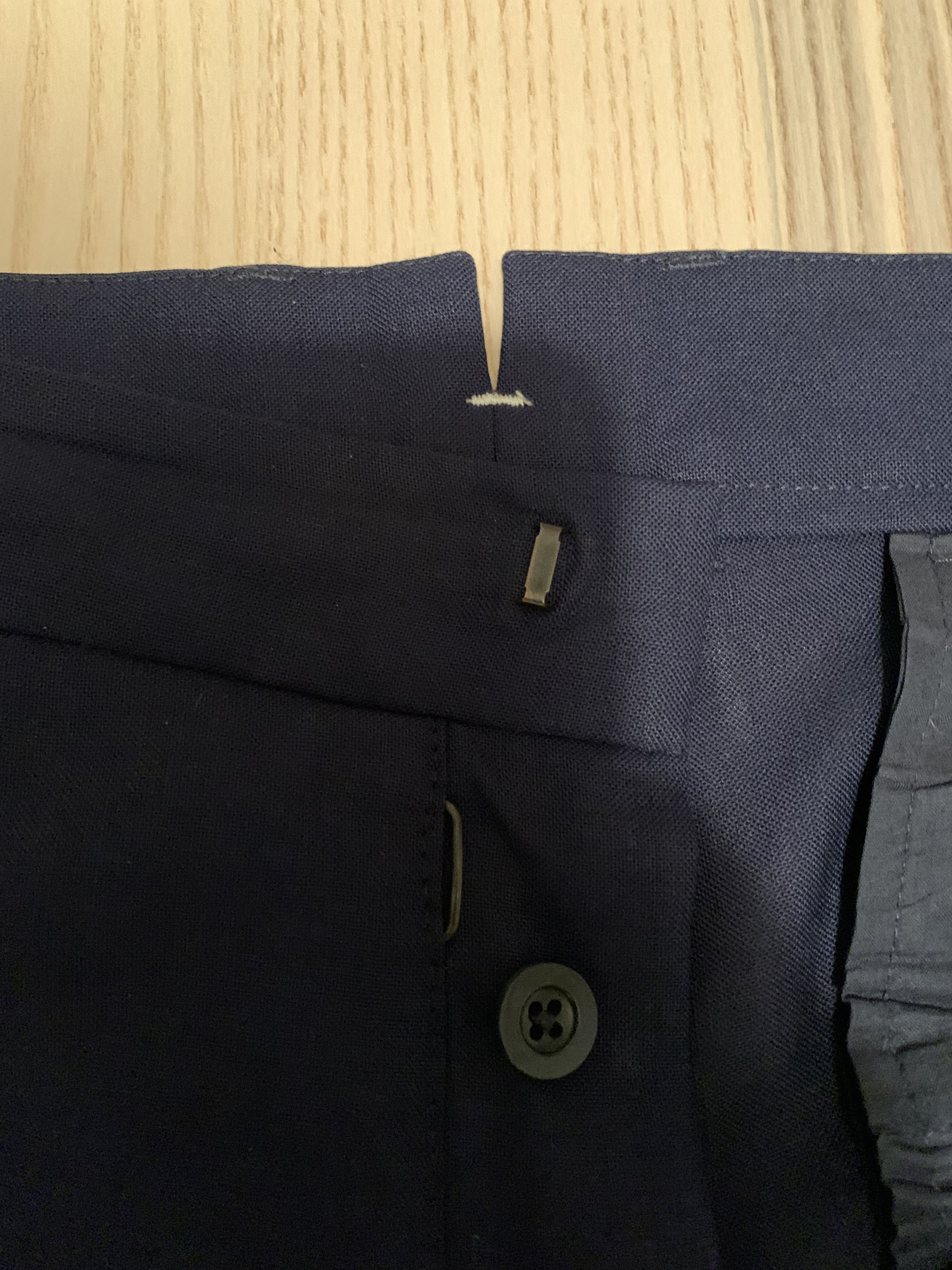 Maison Margiela Line 14 2014 slim-fit lightweight trousers IT52 (fit IT50) Size US 36 / EU 52 - 12 Thumbnail