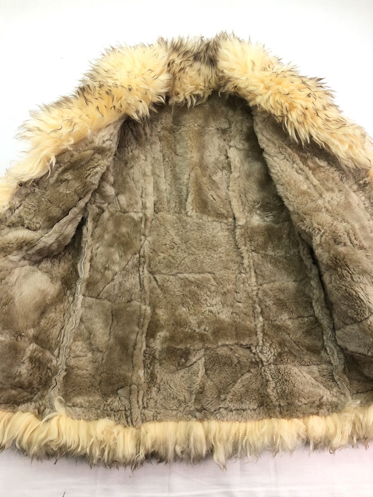 Japanese Brand Vintage Real Sheepskin Fur Lamb Coat Blouson Size US S / EU 44-46 / 1 - 8 Thumbnail