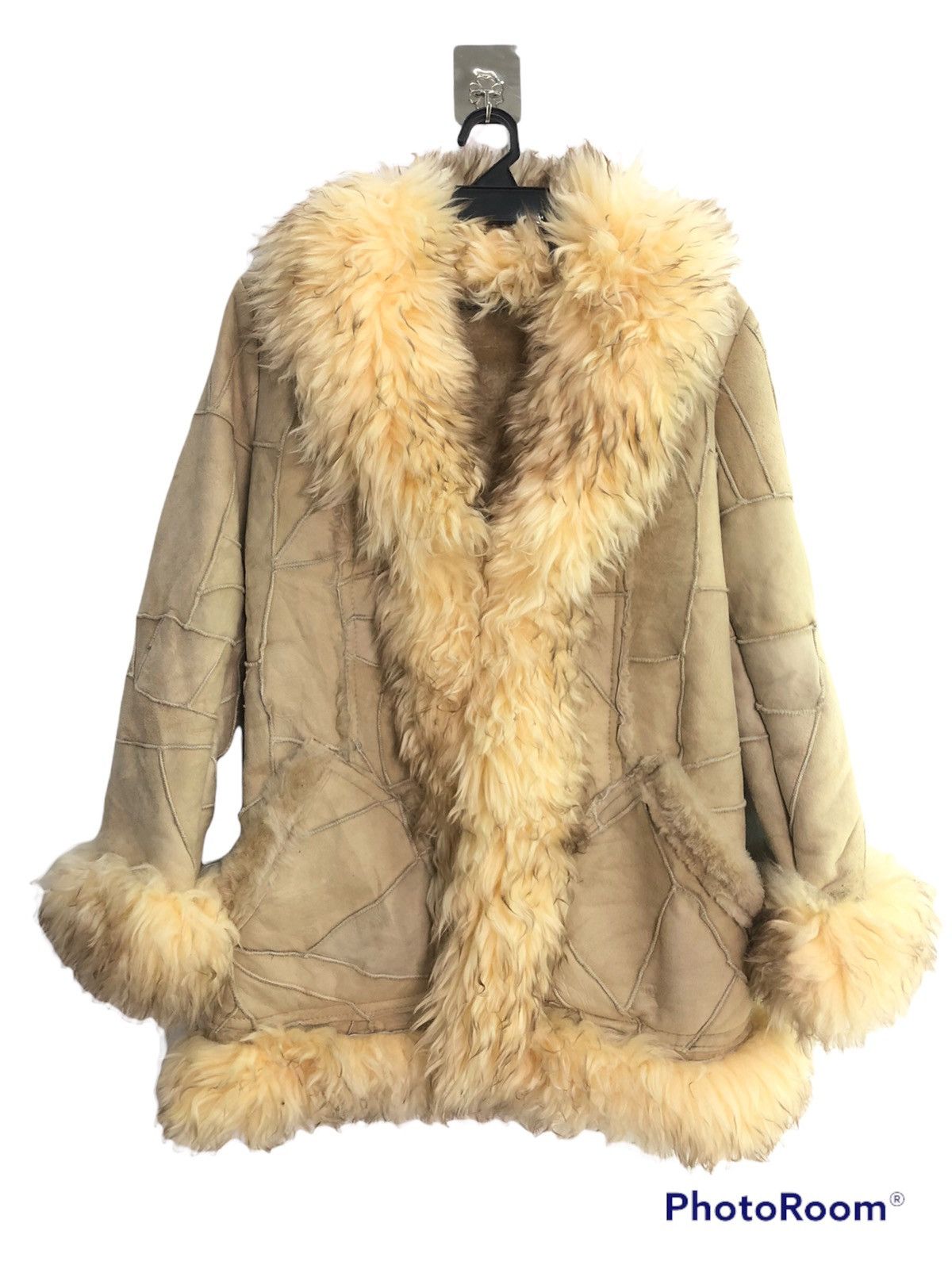 Japanese Brand Vintage Real Sheepskin Fur Lamb Coat Blouson Size US S / EU 44-46 / 1 - 1 Thumbnail