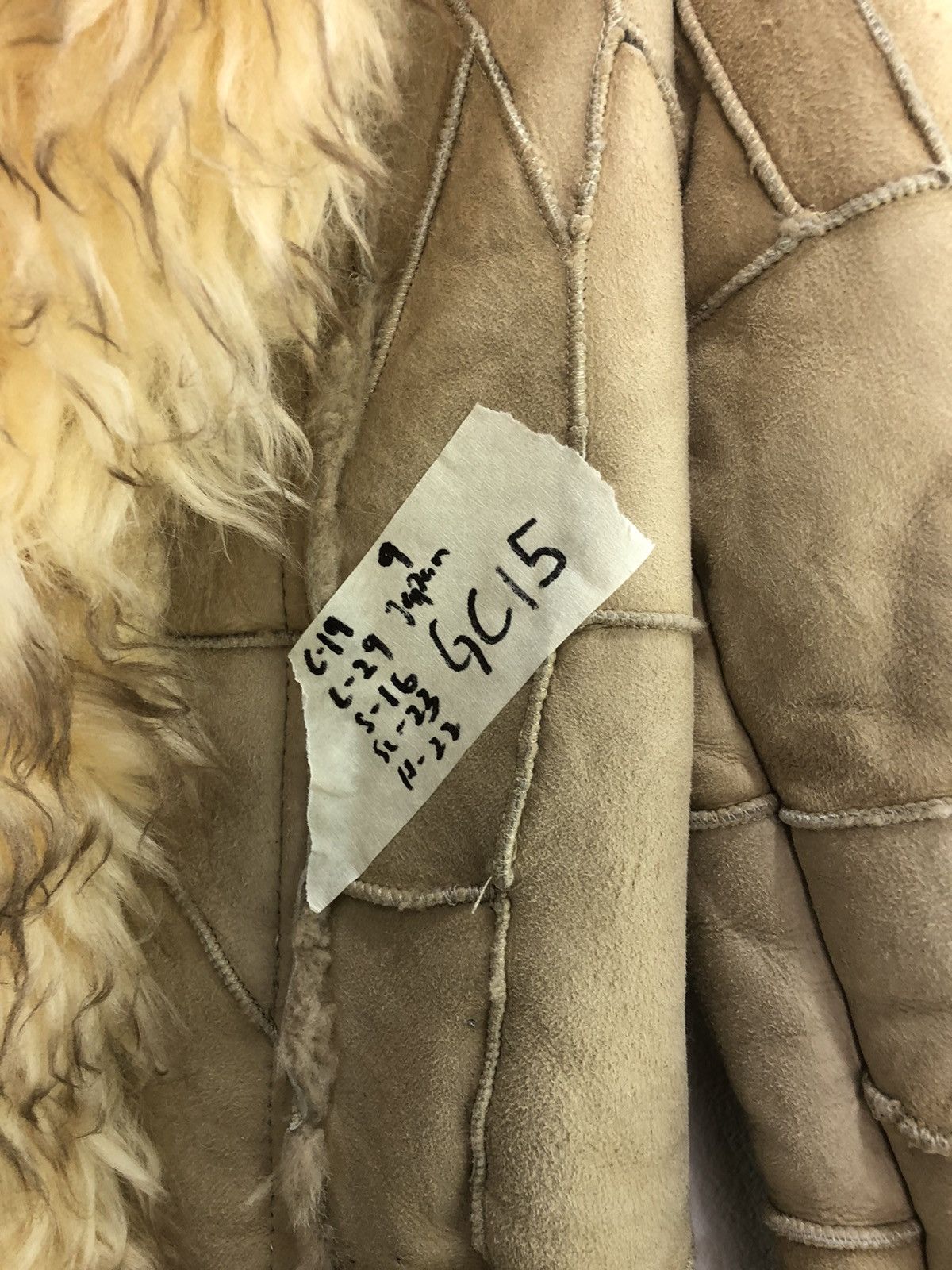 Japanese Brand Vintage Real Sheepskin Fur Lamb Coat Blouson Size US S / EU 44-46 / 1 - 13 Thumbnail