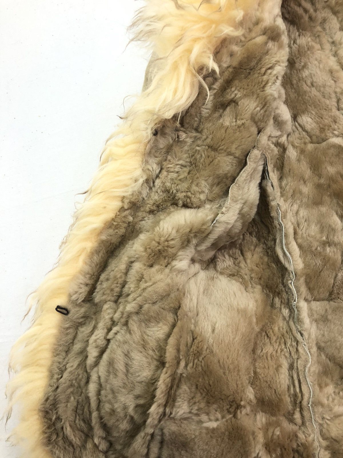 Japanese Brand Vintage Real Sheepskin Fur Lamb Coat Blouson Size US S / EU 44-46 / 1 - 9 Thumbnail