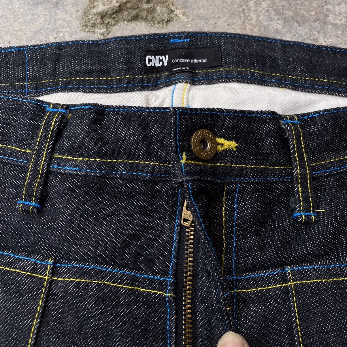 Designer × Japanese Brand Concave Chaked Japanese Denim Nice Design Size US 34 / EU 50 - 9 Thumbnail