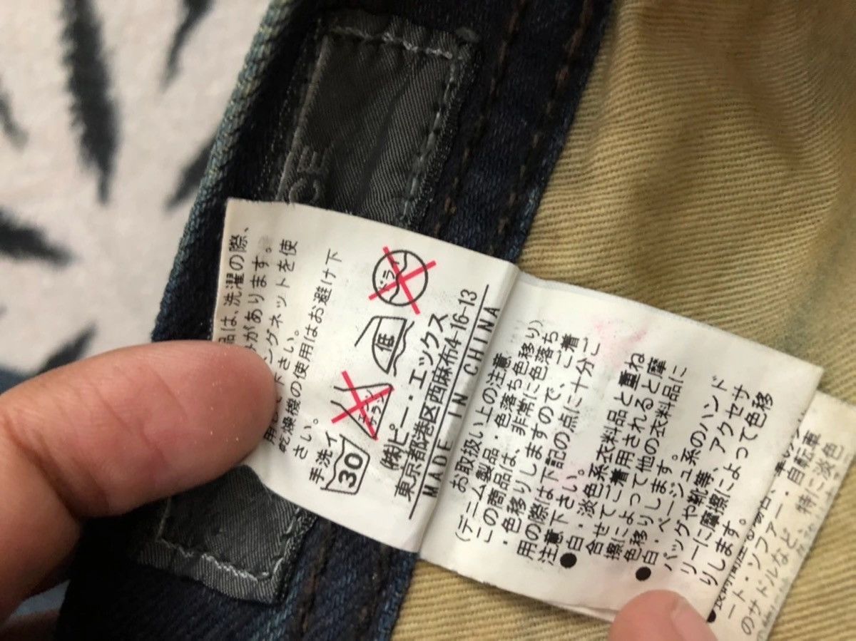 Designer × Japanese Brand × Vintage Difference Rupert Japanese Patchwork Indigo Sashiko Jeans Size US 34 / EU 50 - 11 Thumbnail