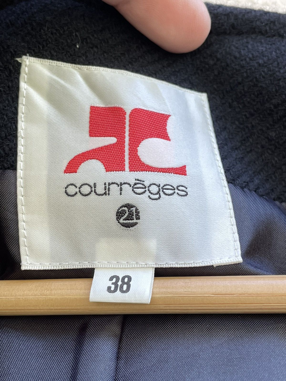 Andre Courreges × Courreges COURREGES JACKET MADE IN JAPAN SIZE 38 Size ONE SIZE - 7 Thumbnail