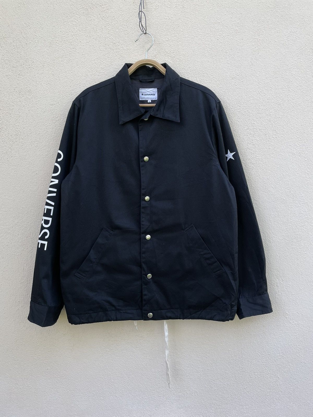 Converse Streetwear CONVERSE COACH JACKET Grailed