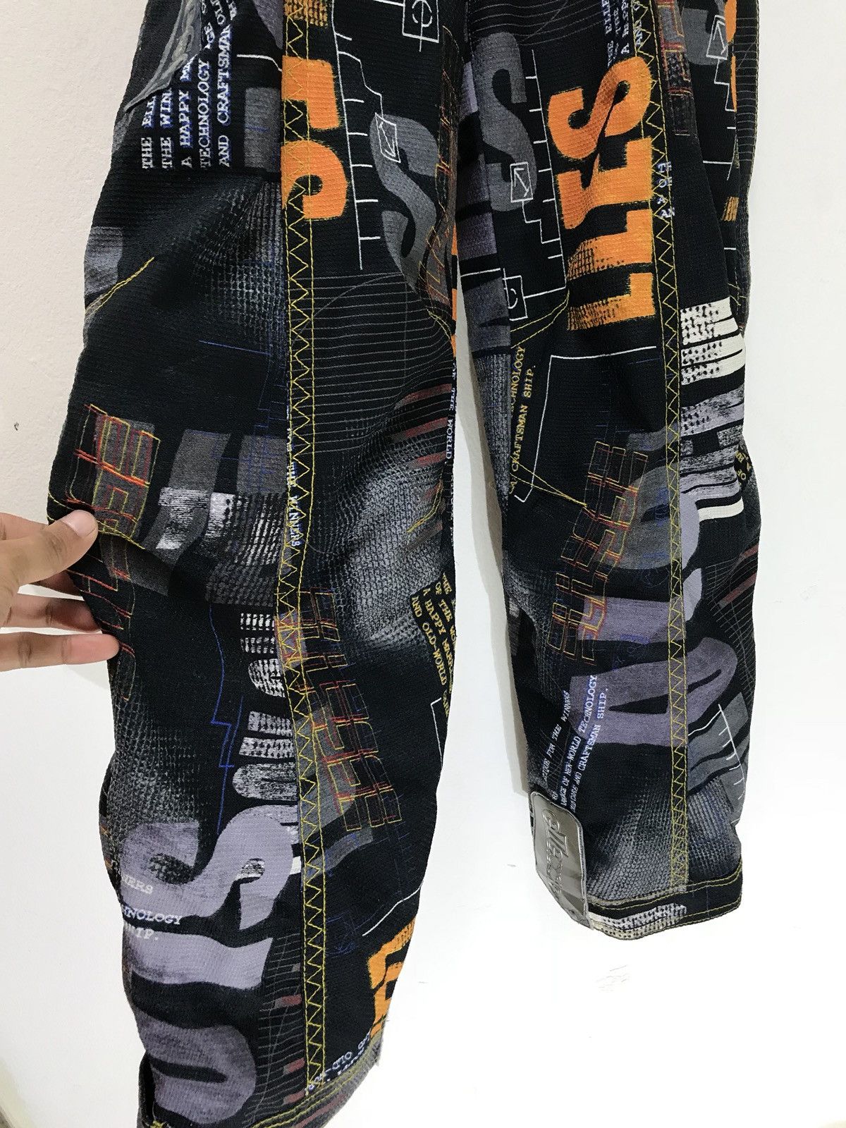 Ellesse Vtg Ellesse Overall Ski Pant Fullprinted Stretchable Waist Size US 36 / EU 52 - 3 Thumbnail