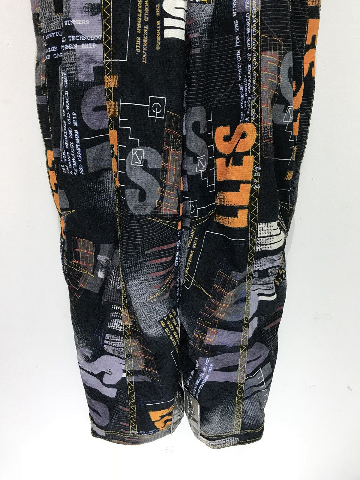 Ellesse Vtg Ellesse Overall Ski Pant Fullprinted Stretchable Waist Size US 36 / EU 52 - 2 Thumbnail