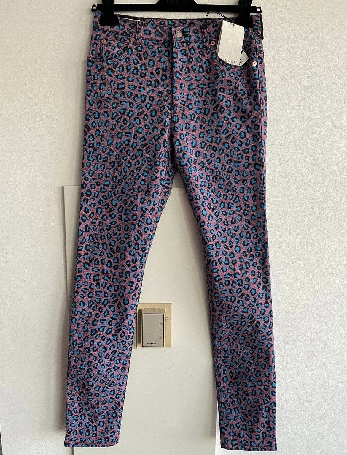 Rare $1700 Value Brand NEW Runway Super Skinny Leopard Den