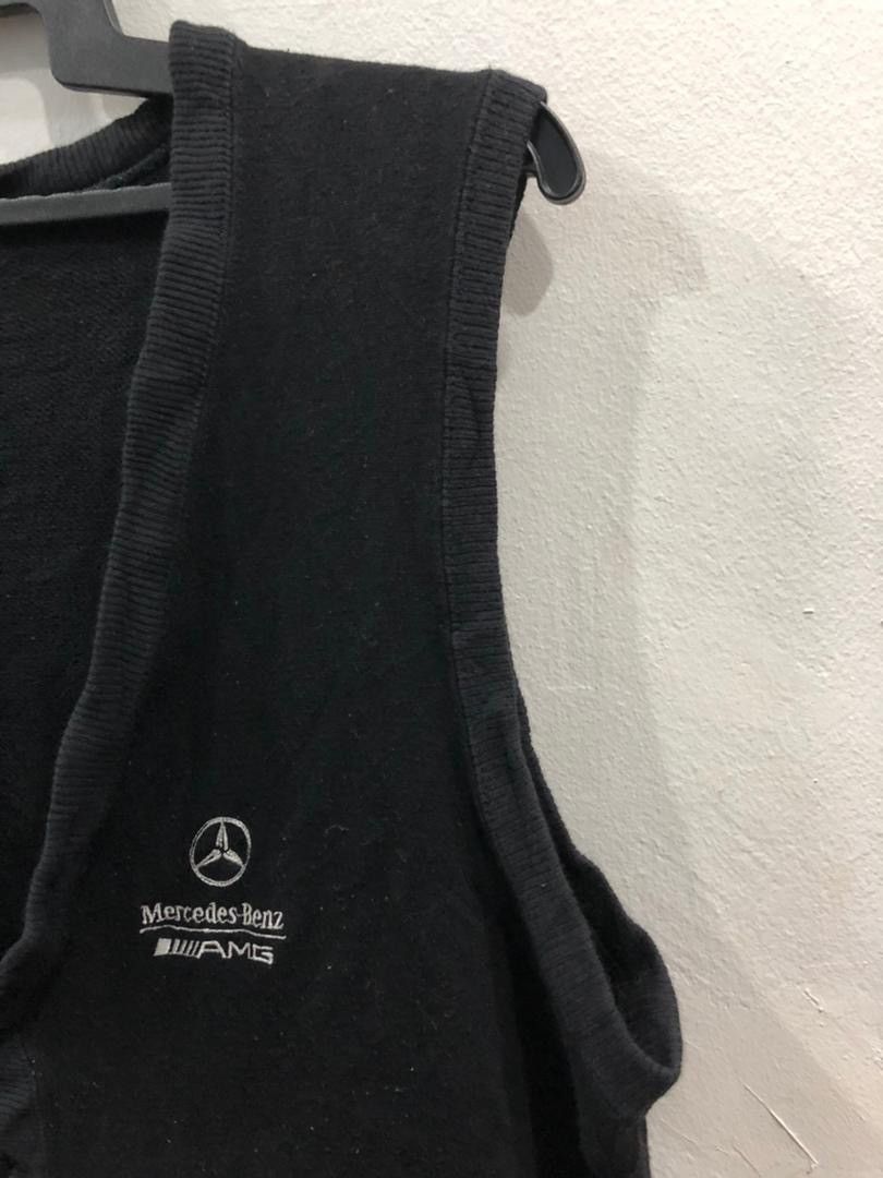 Japanese Brand × Mercedes-Benz Vintage Mercedes Benz Small Logo Vest Size US L / EU 52-54 / 3 - 8 Thumbnail