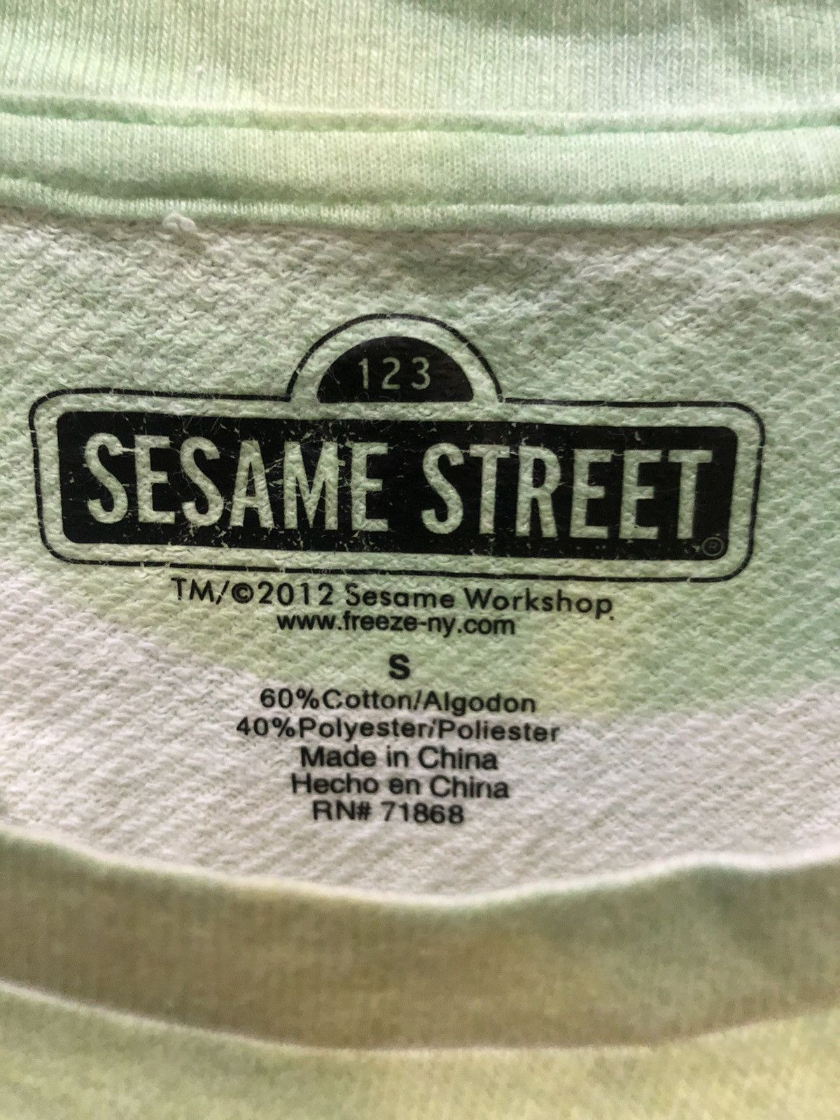 Cartoon Network × Vintage Sesame Street sweatshirt size S Size US S / EU 44-46 / 1 - 4 Thumbnail