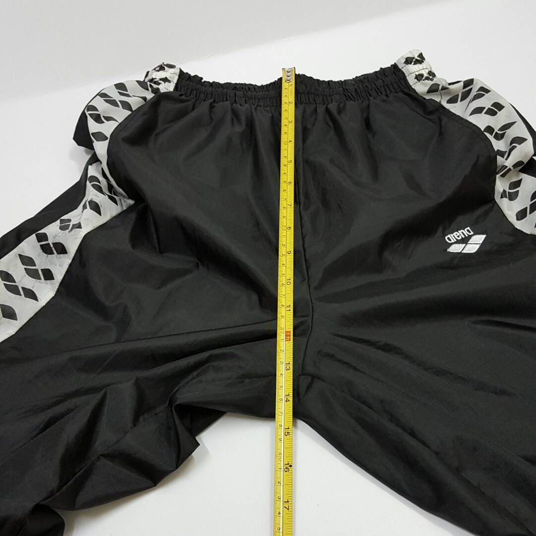Kappa × Vintage Vintage arena stripe logo design black sweatpants Size US 34 / EU 50 - 4 Thumbnail