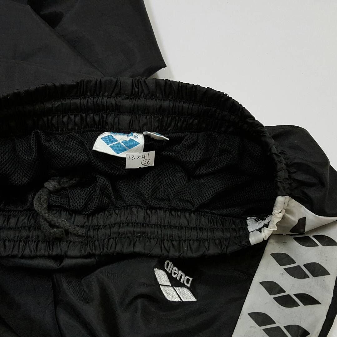 Kappa × Vintage Vintage arena stripe logo design black sweatpants Size US 34 / EU 50 - 6 Thumbnail