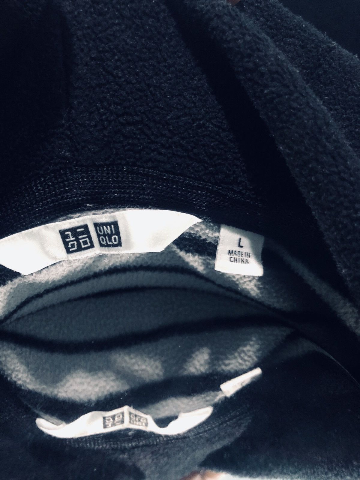 Japanese Brand × Uniqlo Fleece jacket UNIQLO simple but nice design line new Size US L / EU 52-54 / 3 - 7 Thumbnail