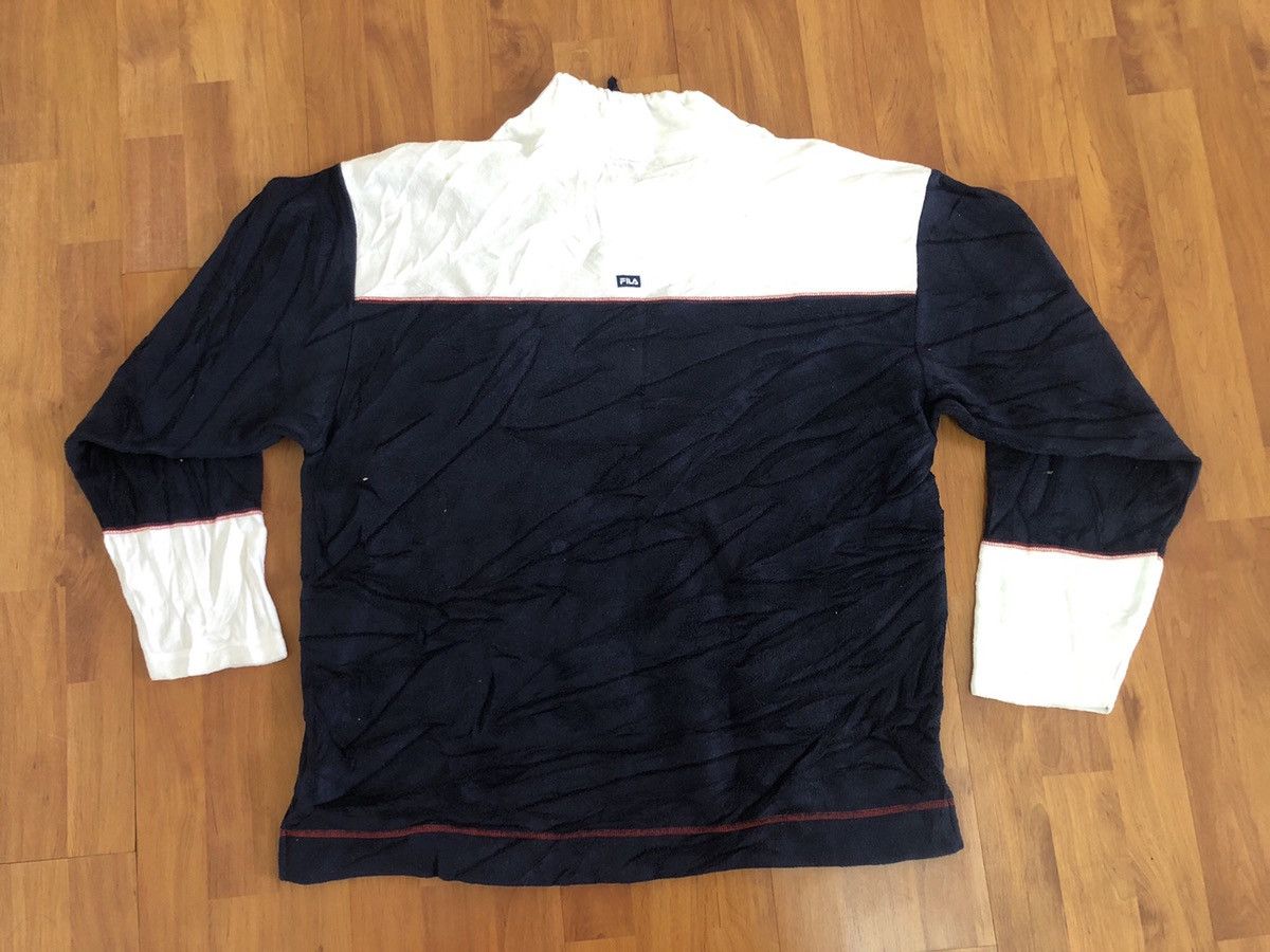 Fila × Japanese Brand × Reebok FILA SWEATSHIRT Big LOGO embroidery size XL Size US XL / EU 56 / 4 - 3 Thumbnail