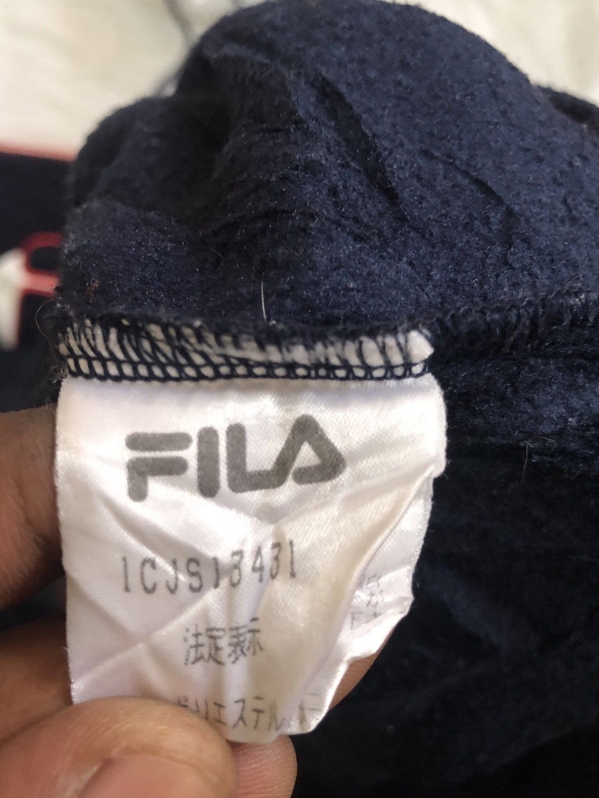 Fila × Japanese Brand × Reebok FILA SWEATSHIRT Big LOGO embroidery size XL Size US XL / EU 56 / 4 - 8 Thumbnail