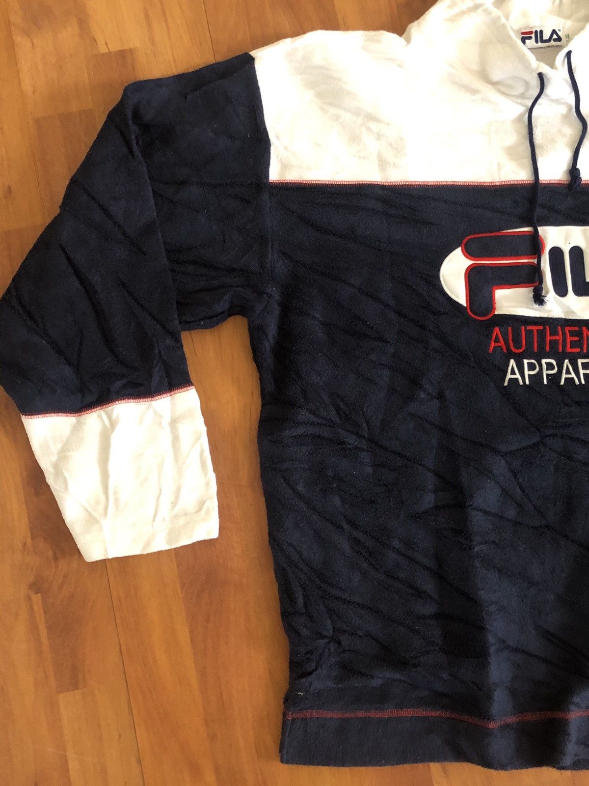 Fila × Japanese Brand × Reebok FILA SWEATSHIRT Big LOGO embroidery size XL Size US XL / EU 56 / 4 - 5 Thumbnail